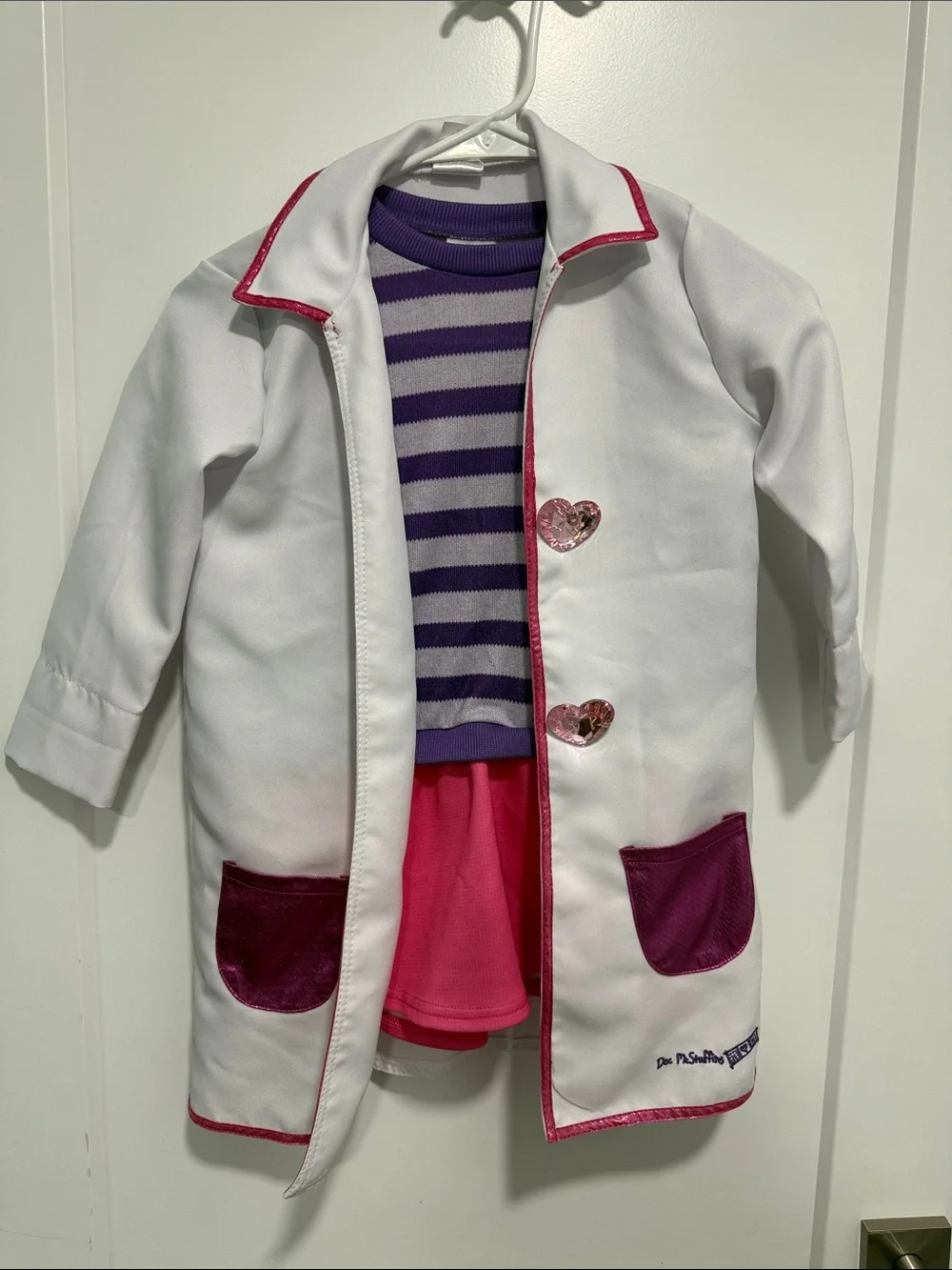Spirit Halloween Disney Doc McStuffins Costume – Size 5-6T