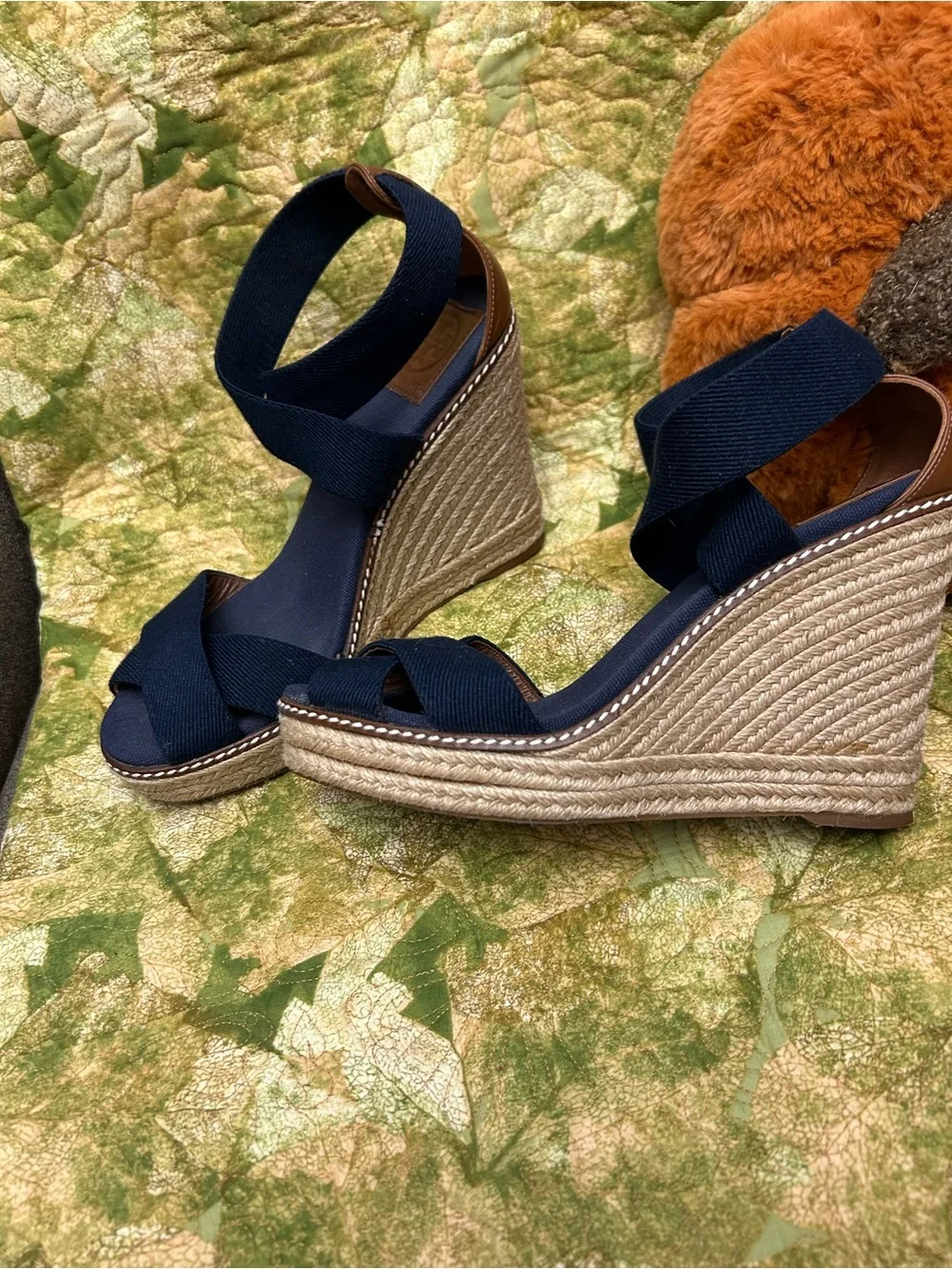 Tory Burch elegant navy