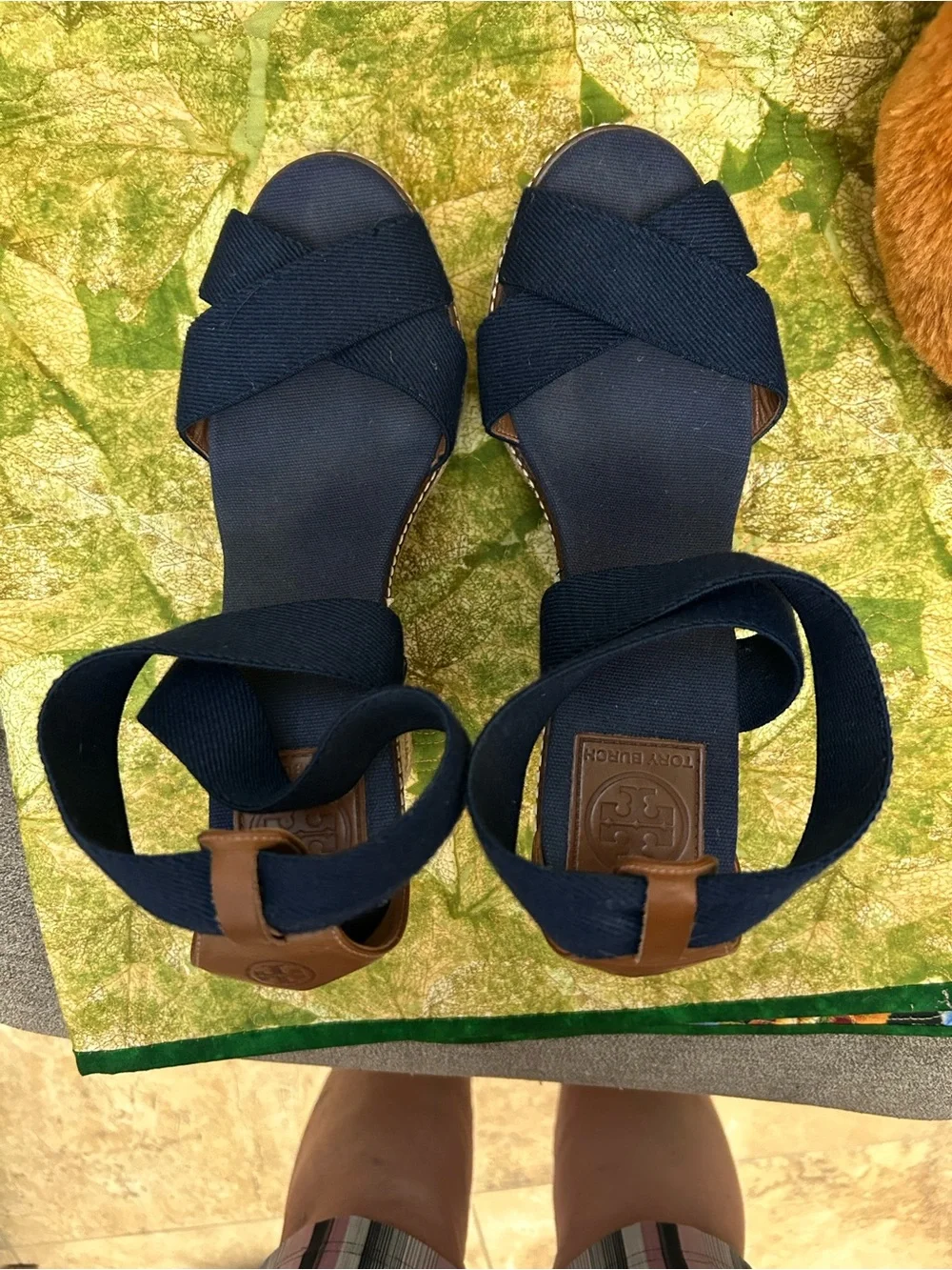Tory Burch elegant navy
