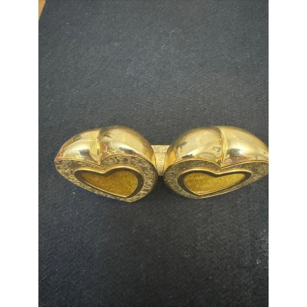 Vintage Ted Arnold Brass Heart Shape Picture Frame 4,3/4