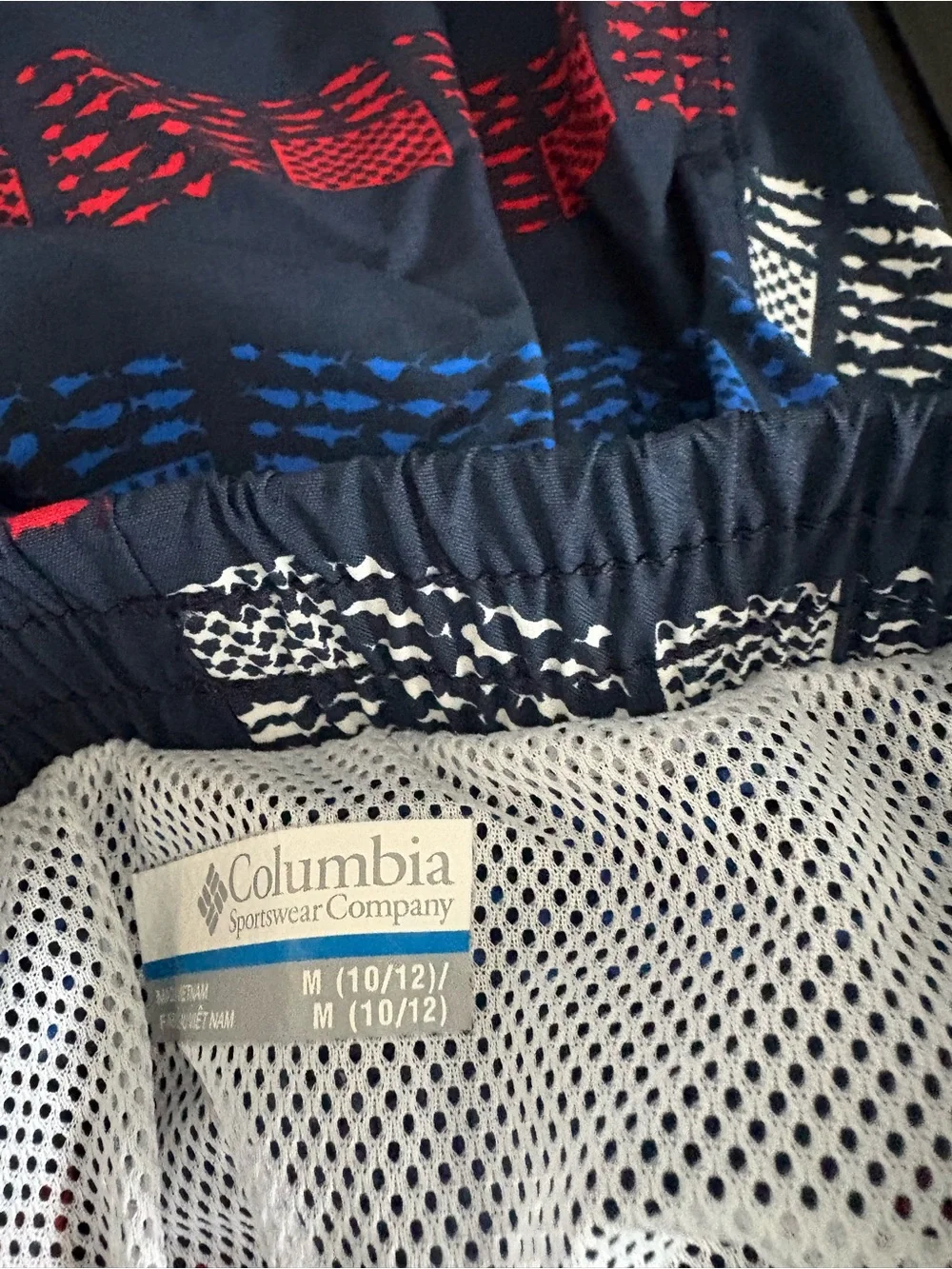 Columbia swim trunks