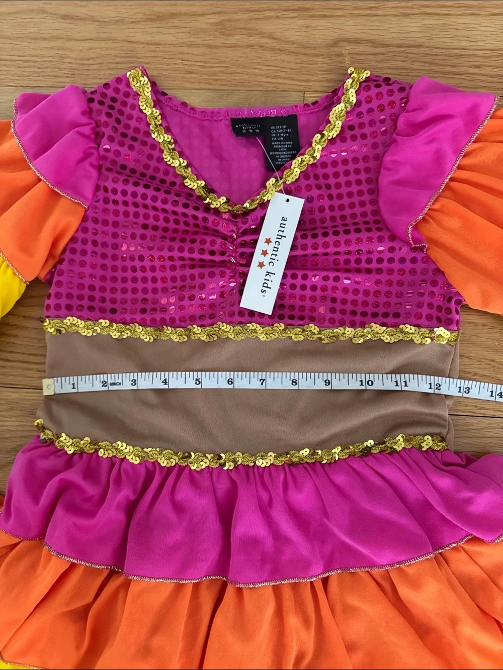 Authentic Kids dress size
