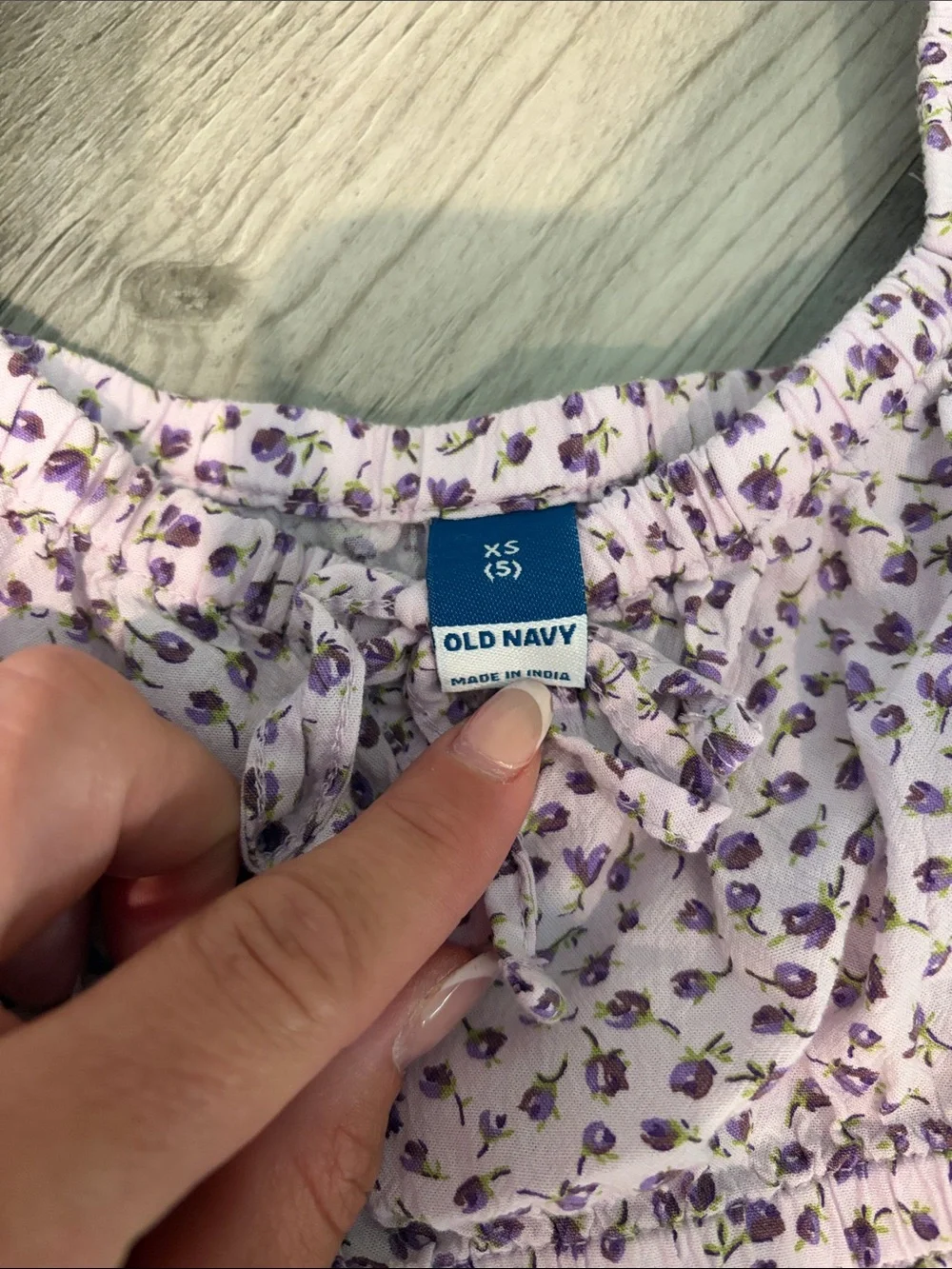 Old Navy soft lavender