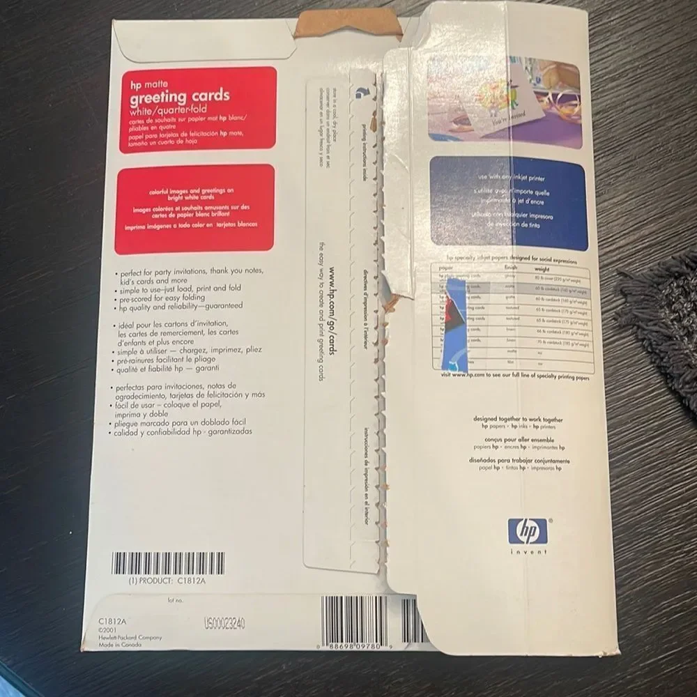 HP new package