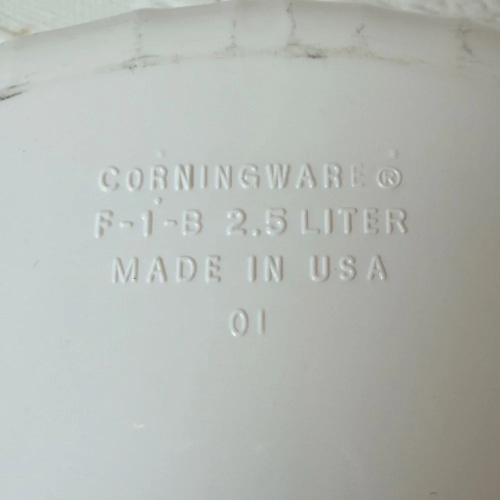 Corningware french white