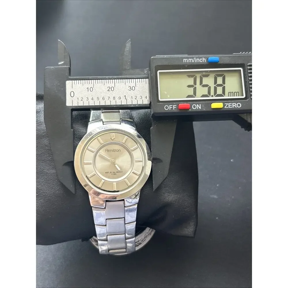 Armitron silver tone