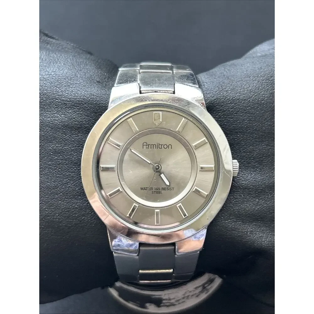 Armitron silver tone
