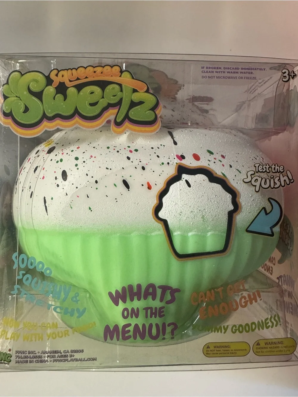 Ultimate Squeezee Sweetz Scented Cupcake Bundle - 3 pack: Pink, Blue and Mint