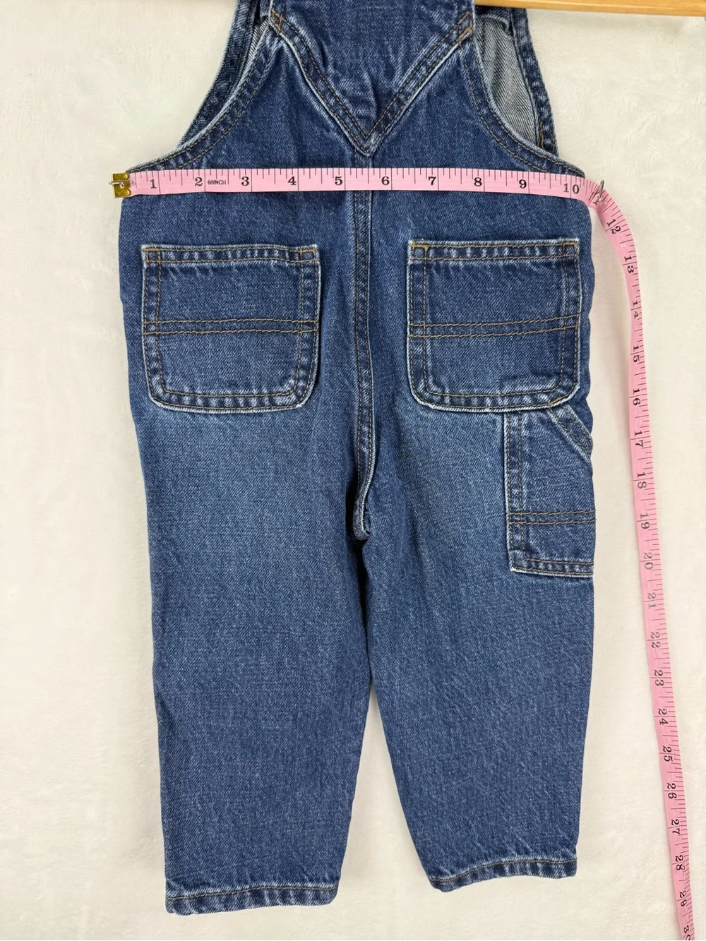 Old Navy Workwear Denim Carpenter Overalls Baby 18-24M