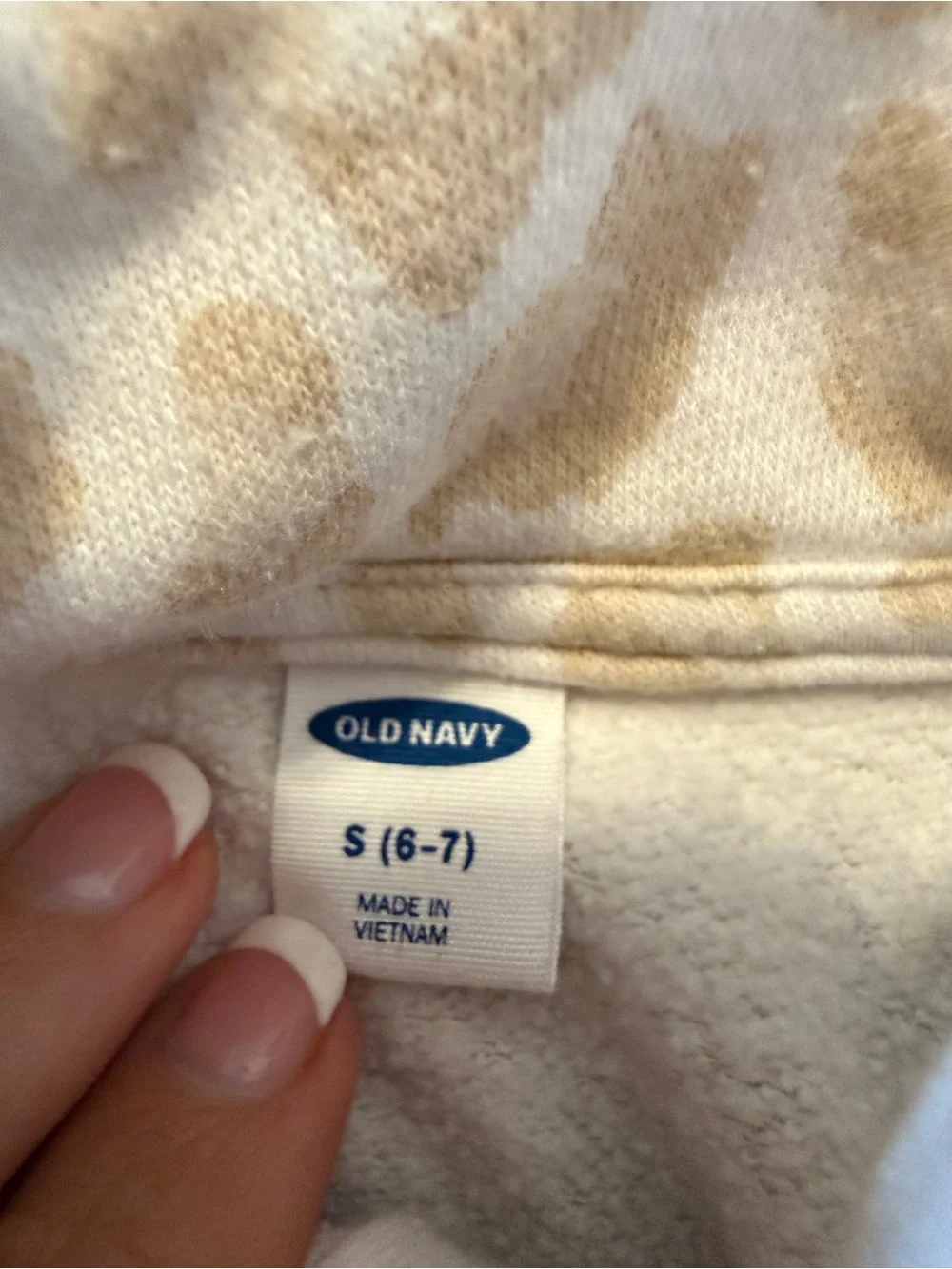 Old Navy cozy half