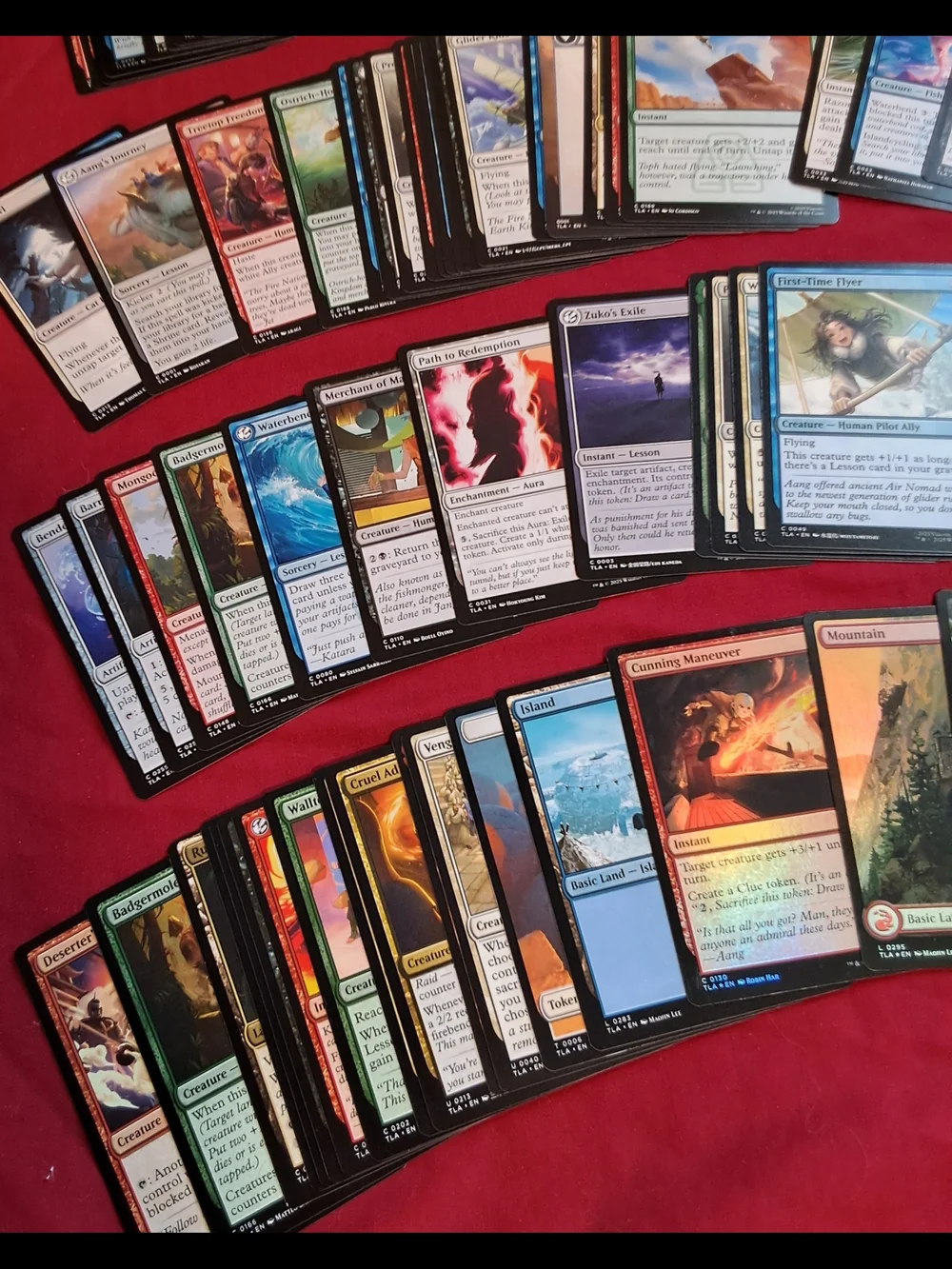 Magic The Gathering Avatar The Last Airbender Lot of 40 Cards NM-MINT