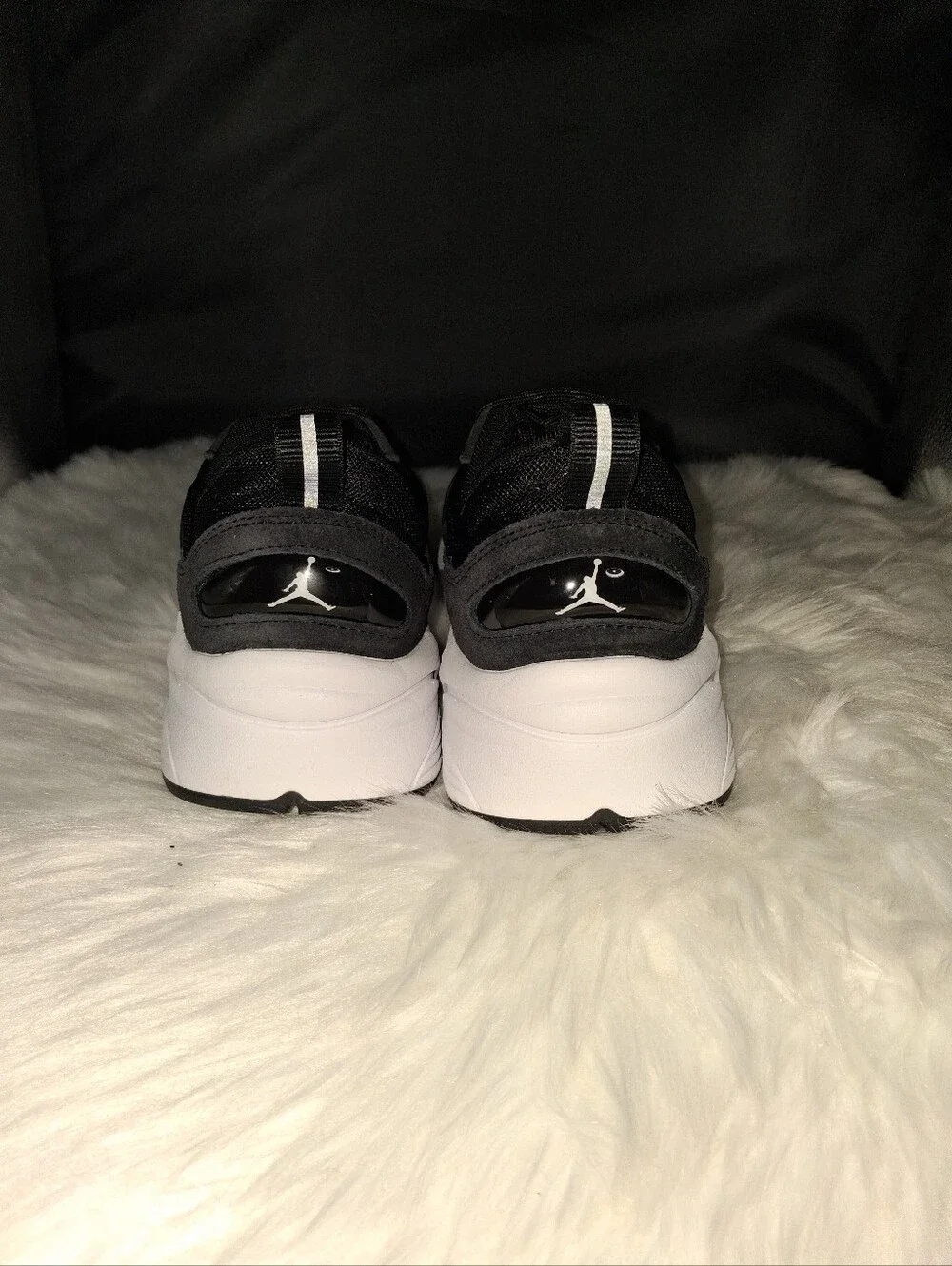 Jordan Trunner Men’s Black and White Chunky Sole Sneakers