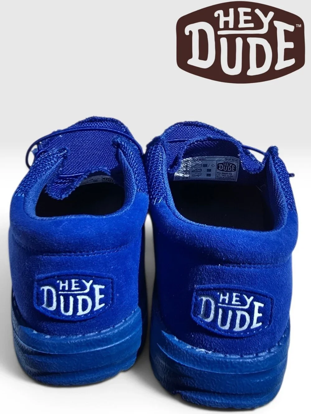 HEY DUDE Youth Funk Mono WALLY True Blue Y4/L5