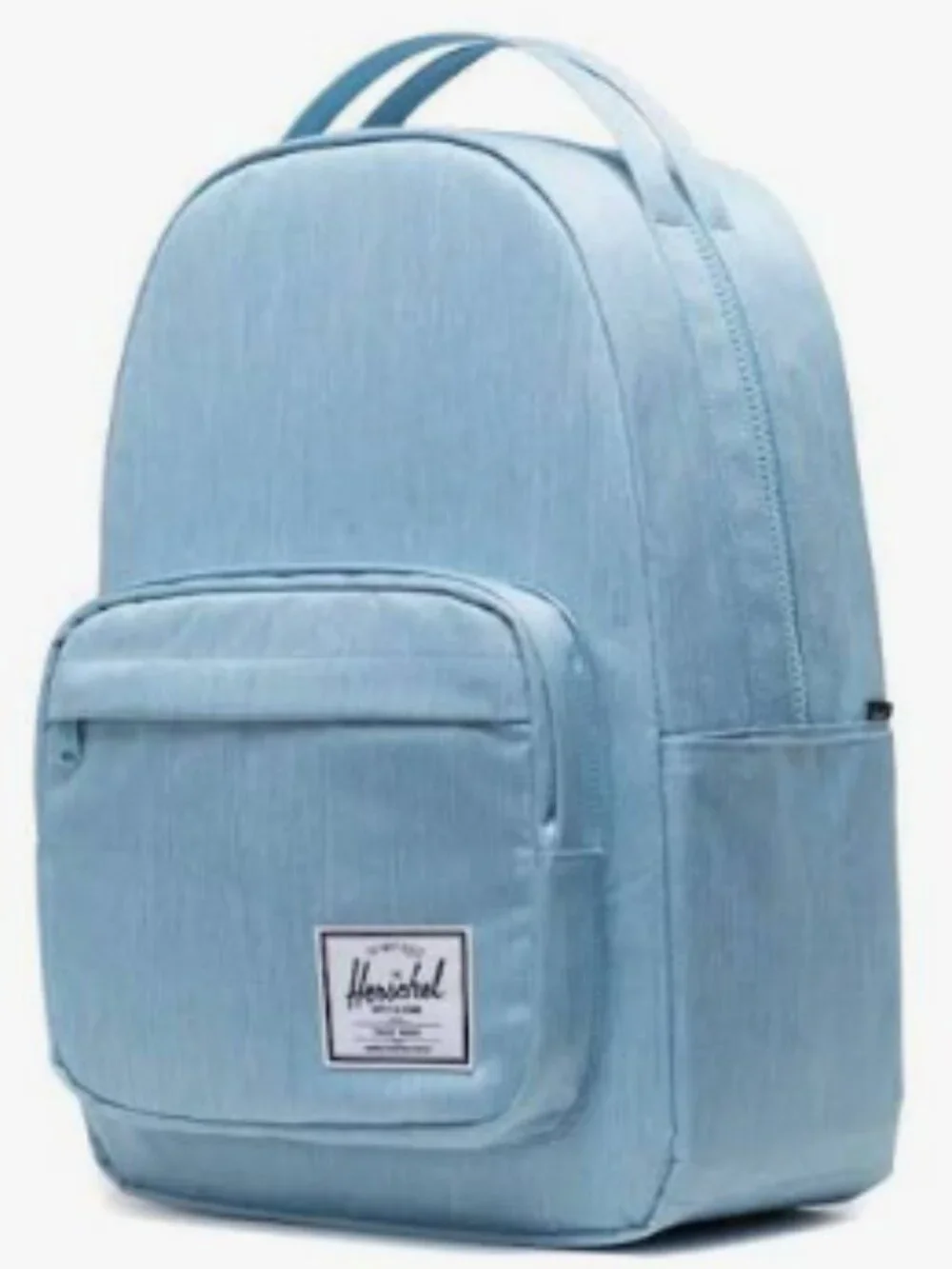 Herschel Miller Backpack Light Denim Crosshatch - NWT