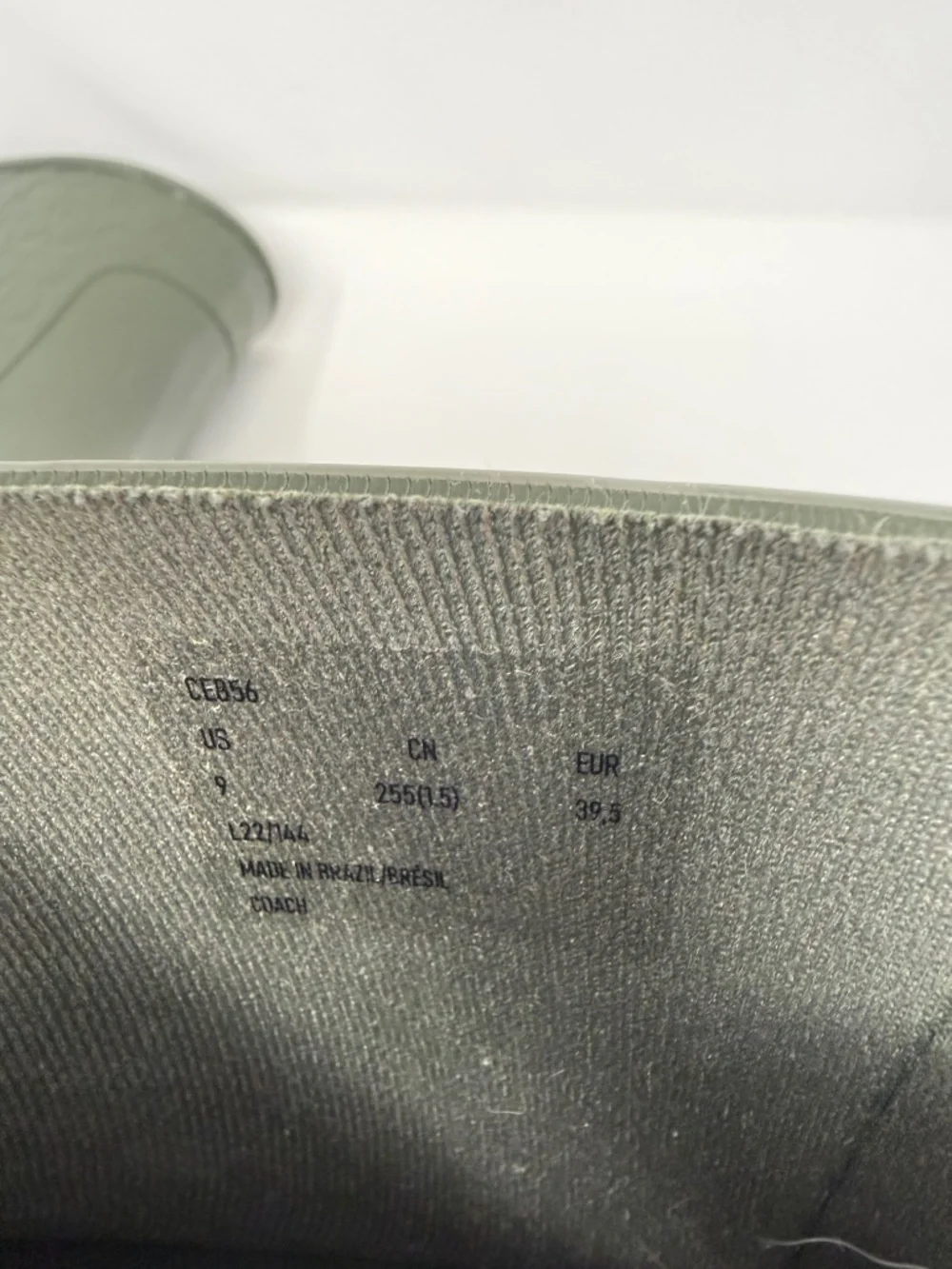 Coach army green