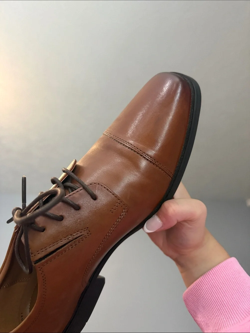 Clarks Mens Whiddon Oxford Shoes