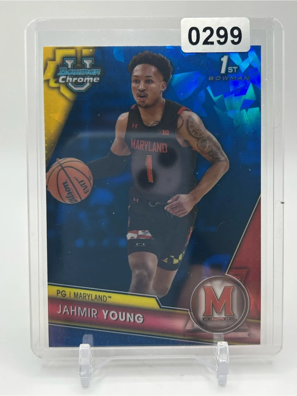 Jahmir Young Maryland 1st Bowman Basketball Card 🏀