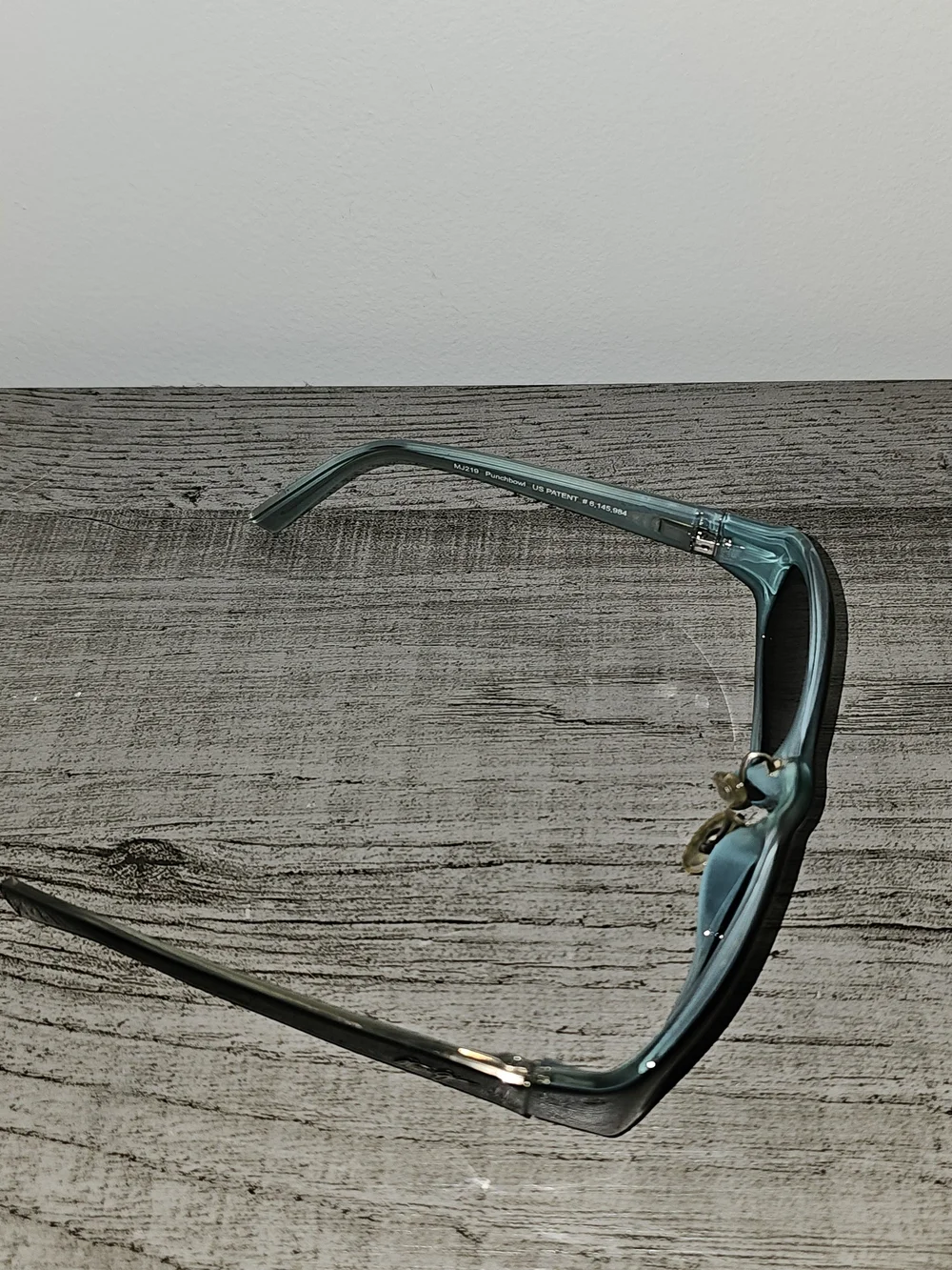 Maui Jim Women’s Black Polarized Punchbowl Rectangular Sunglasses