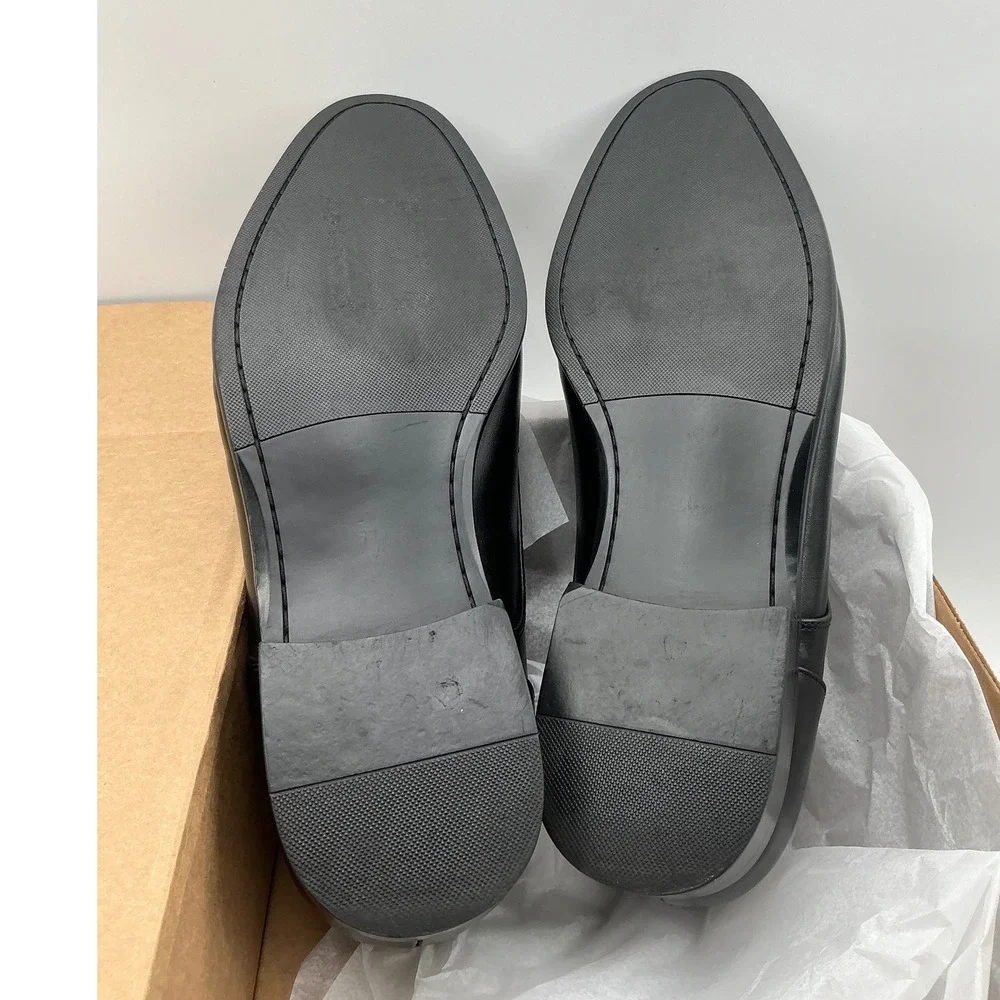 Abound Mens Black Lace Up Derby Dress Shoes OrthoLite Eco Insole