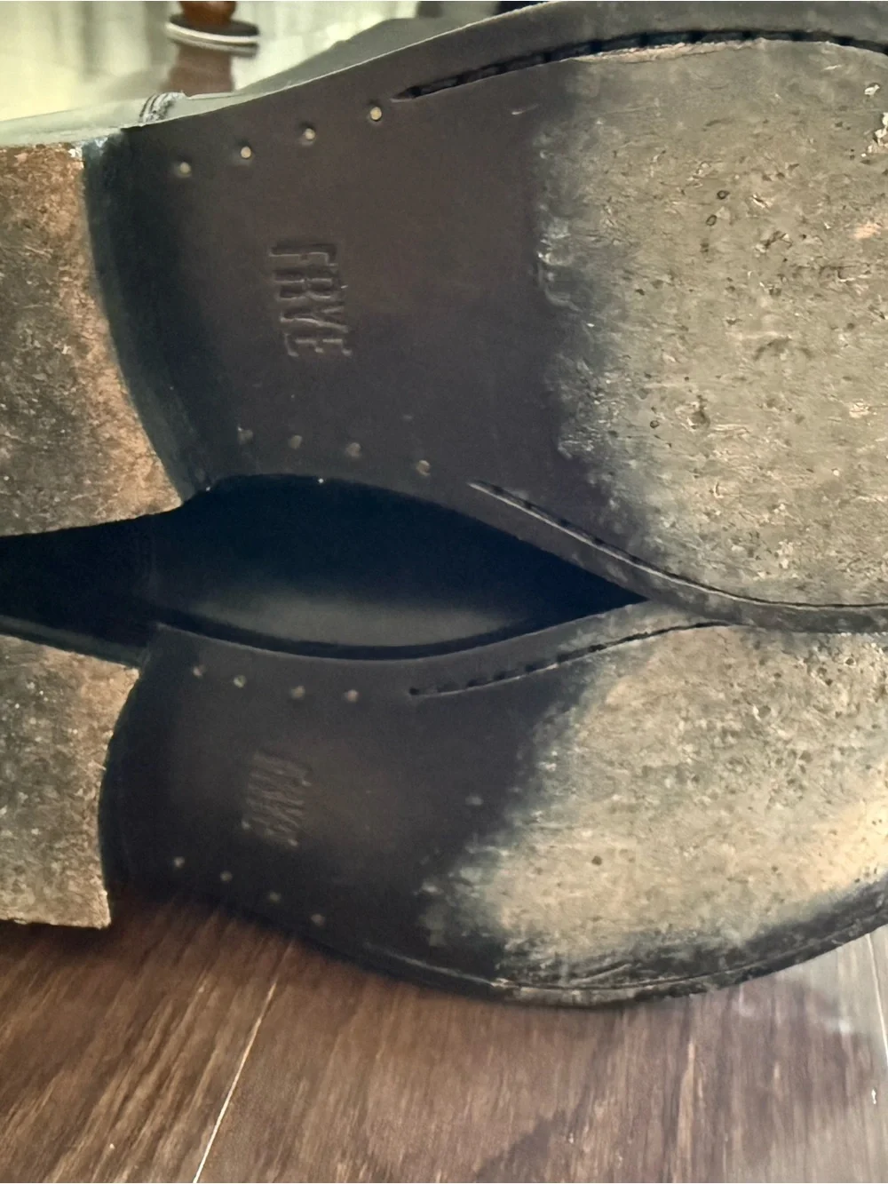 Frye sleek black