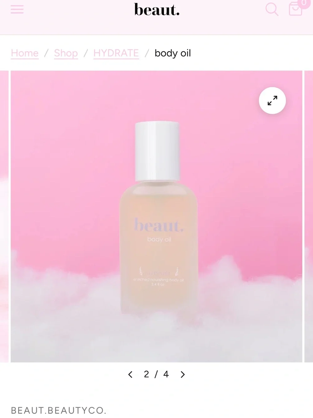 Beaut. Beauty Co. lavender body
