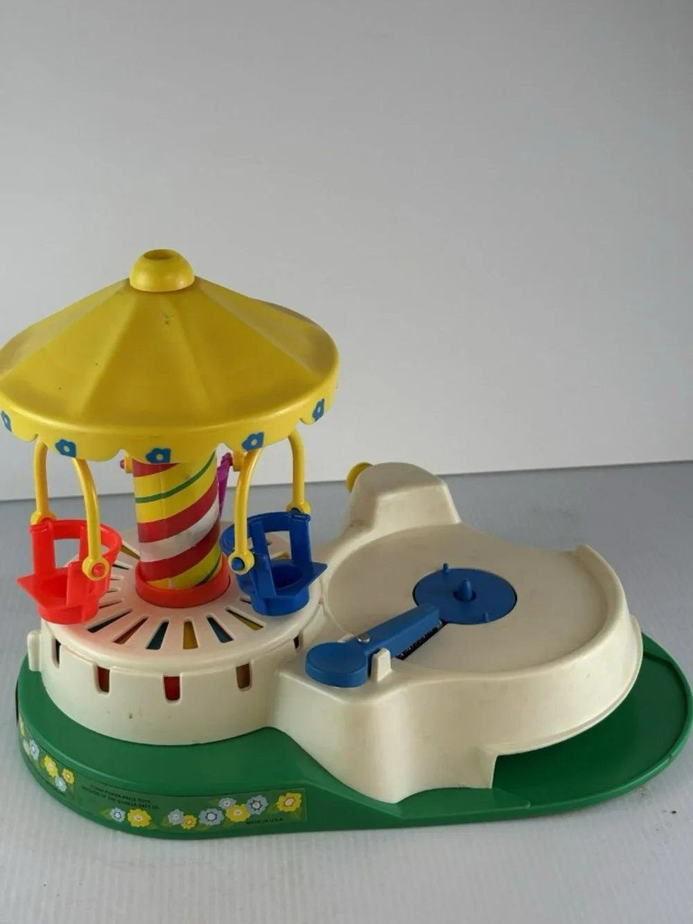 Fisher-Price look 😊