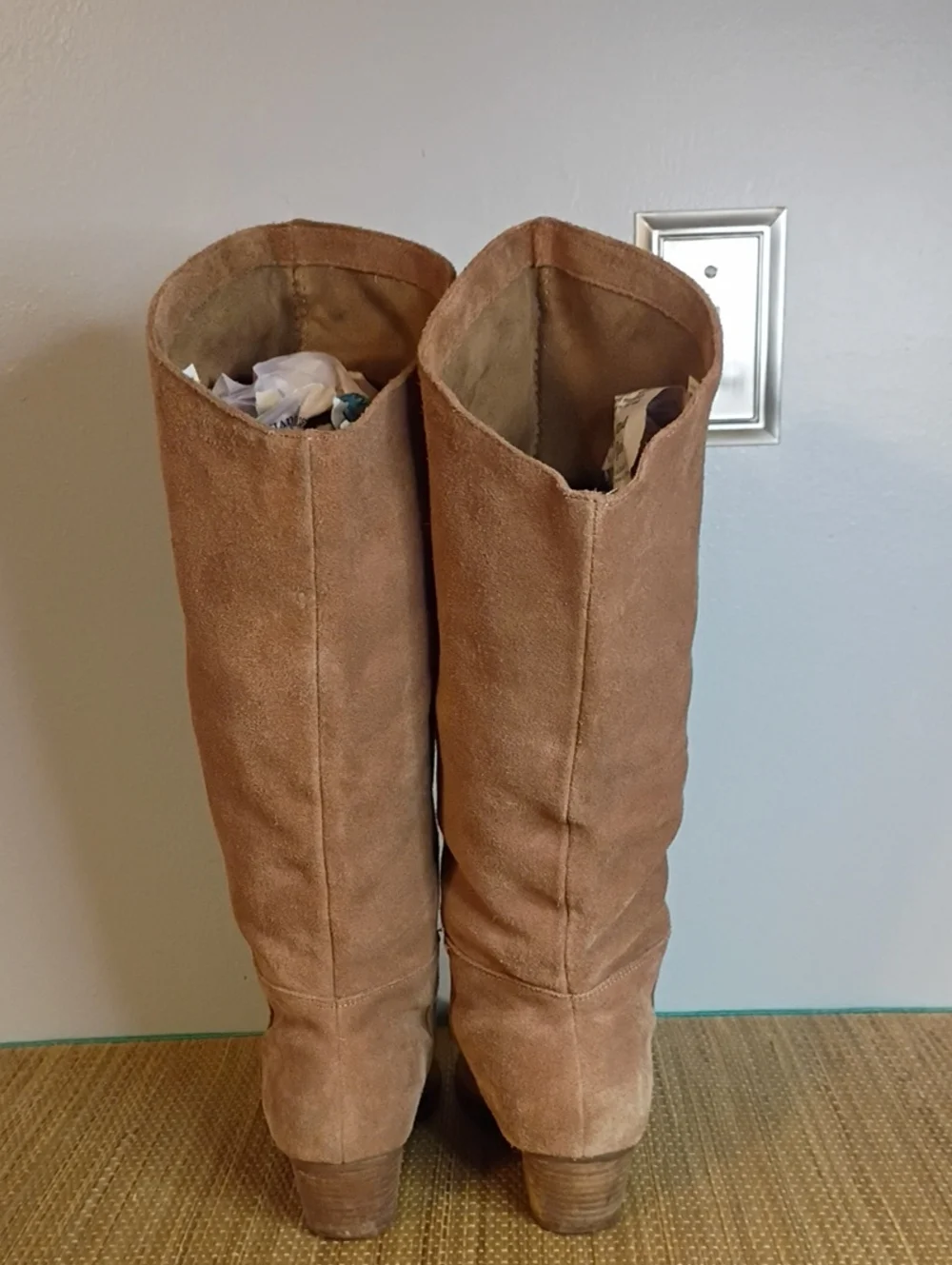 Chinese Laundry stacked boots silhouette
