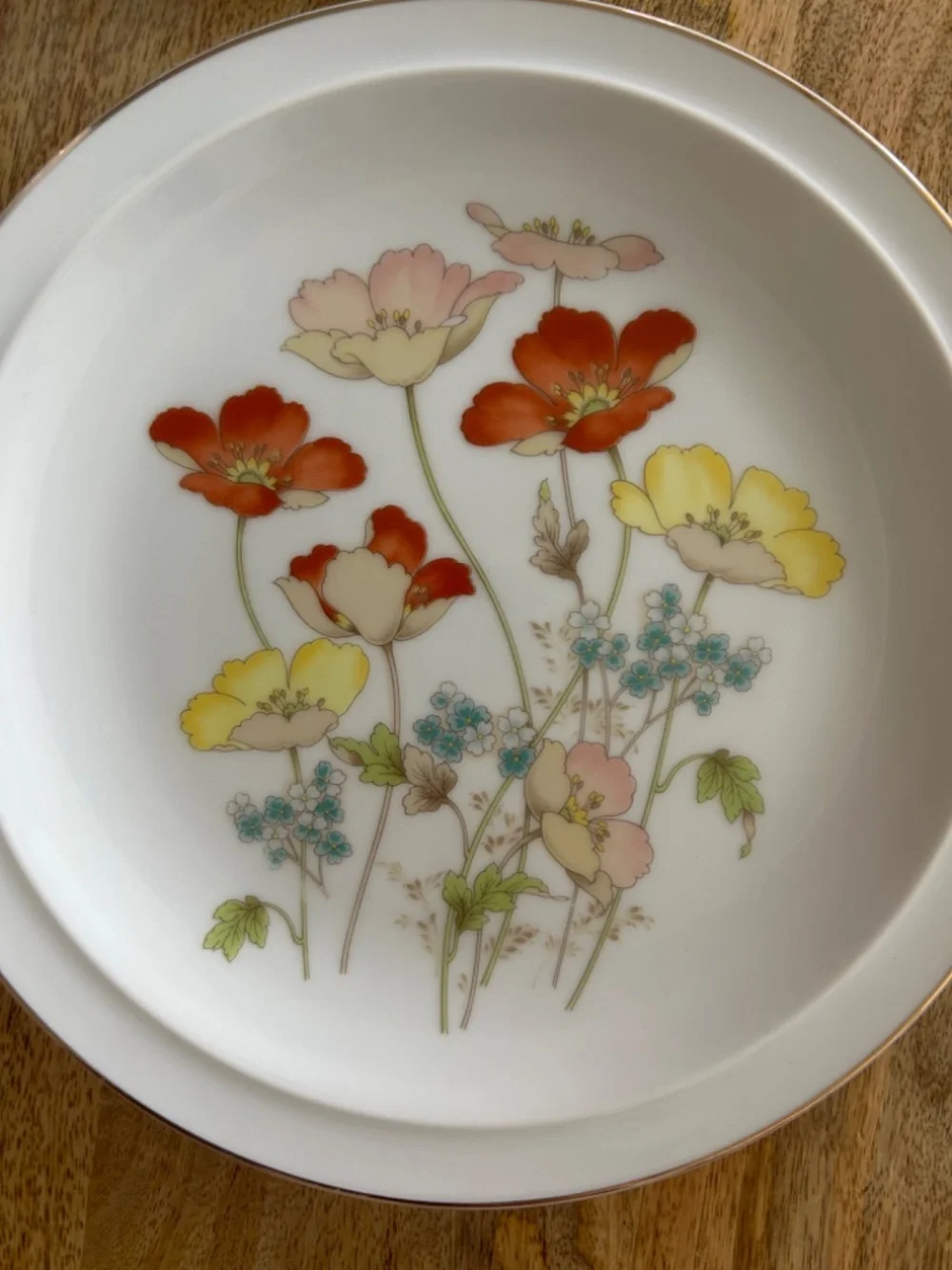 Fanci Florals painted poppy