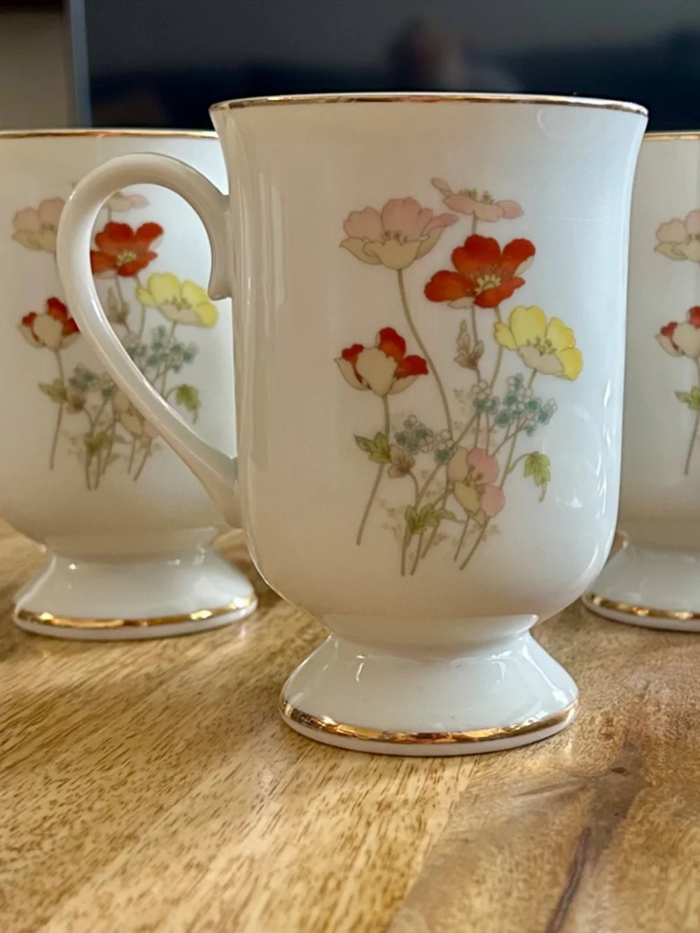 Fanci Florals painted poppy