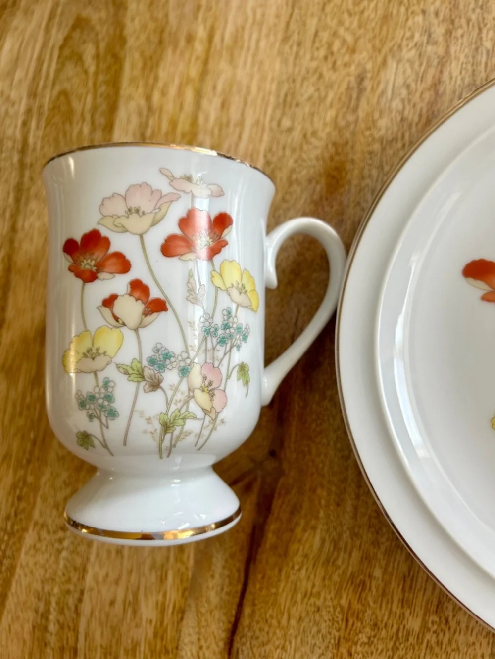 Fanci Florals painted poppy