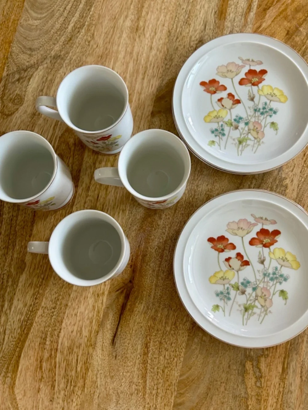 Fanci Florals painted poppy