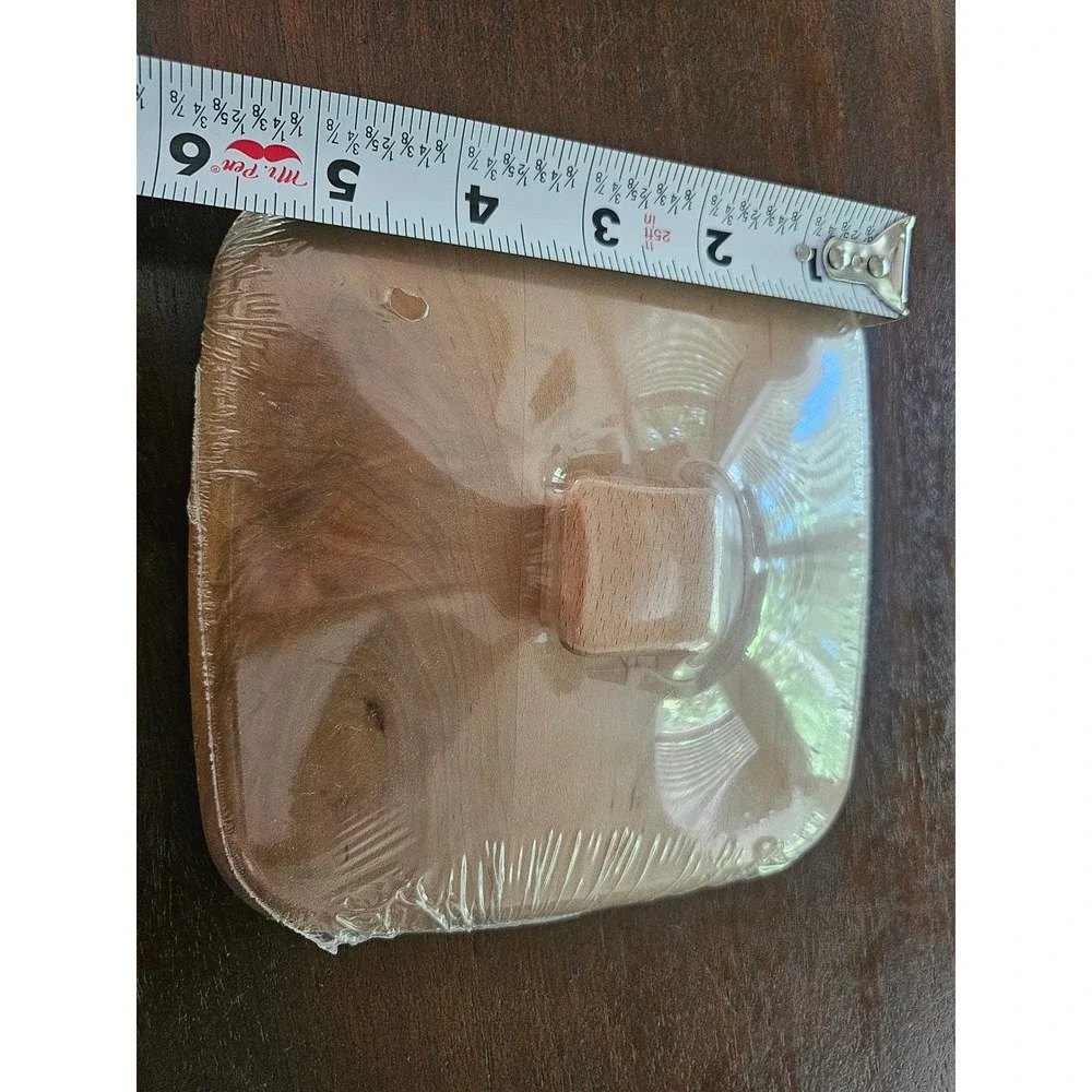 Longaberger At Home Garden Seedling Basket Lid Maple Brown Woodcrafts 50950