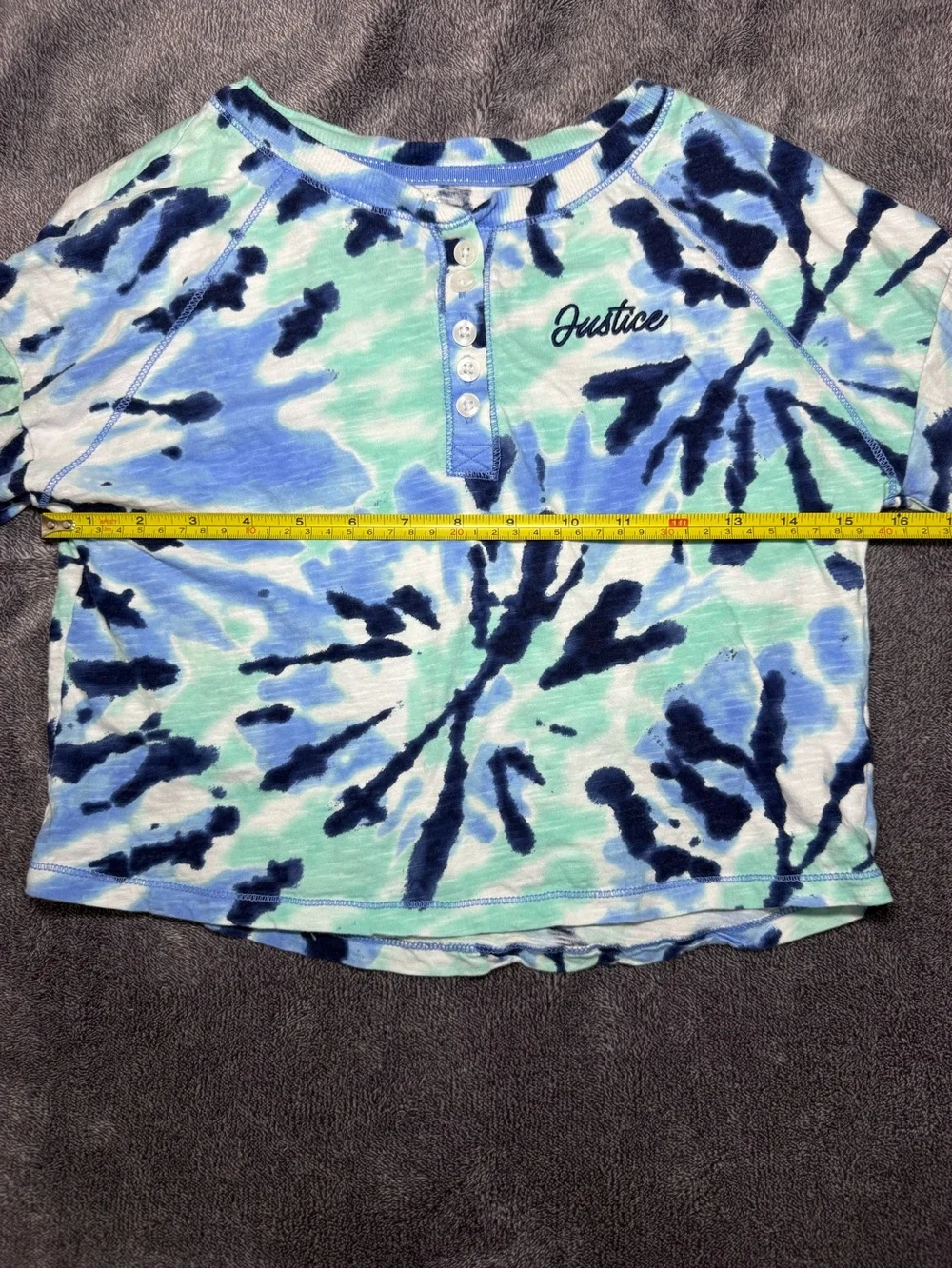 Justice aqua henley