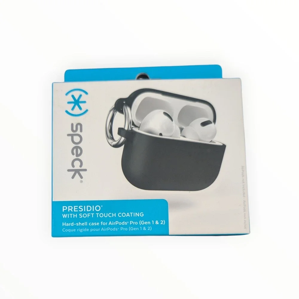 F3-O Speck Presidio Case For Airpods Pro (Gen 1 &‎ 2) Black