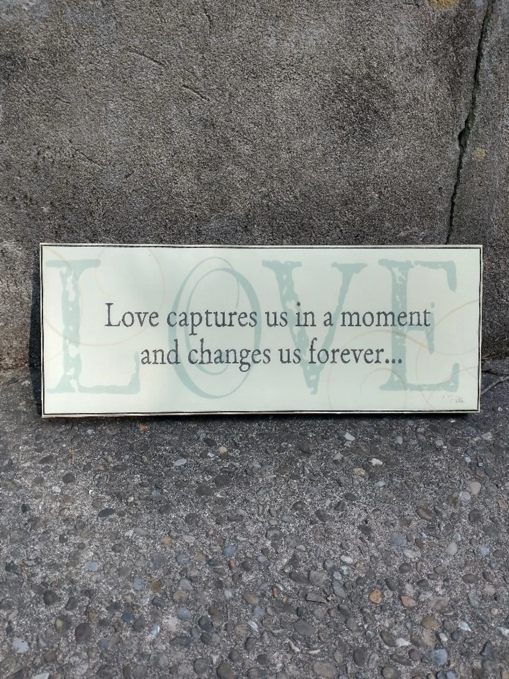 Love Quote Wall Decor