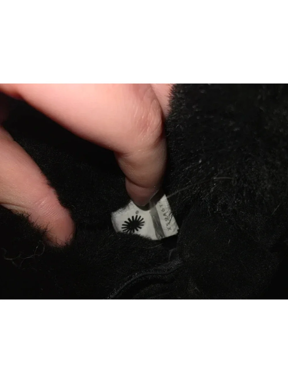 UGG size black