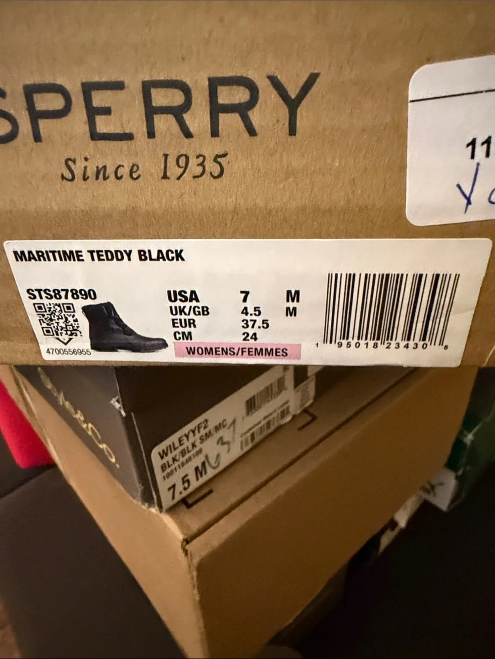 Sperry warm shearling
