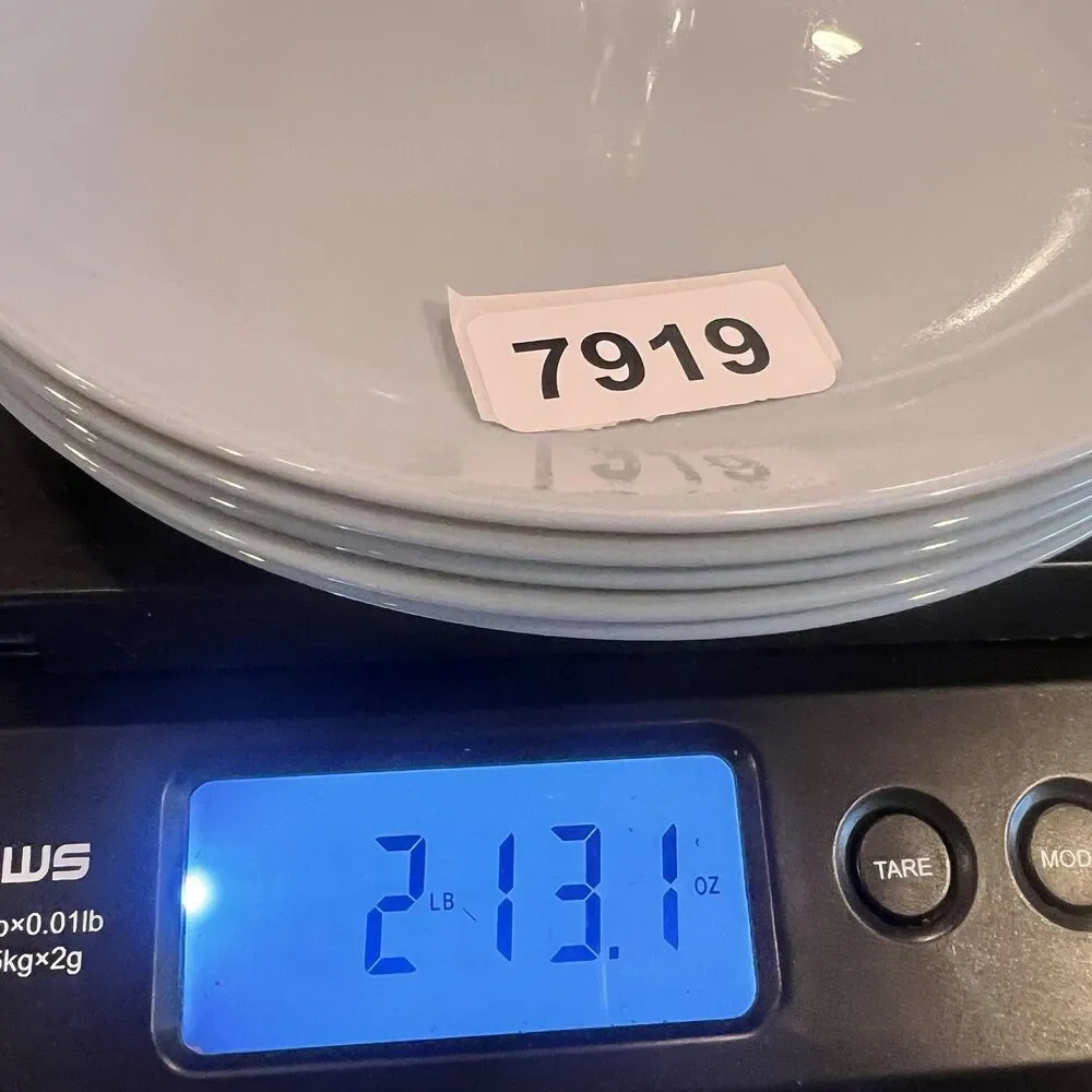 5 Ikea DINERA GRAY Salad Plates 7 1/2