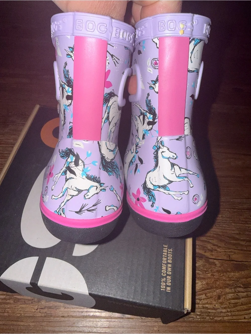 Bogs playful unicorn