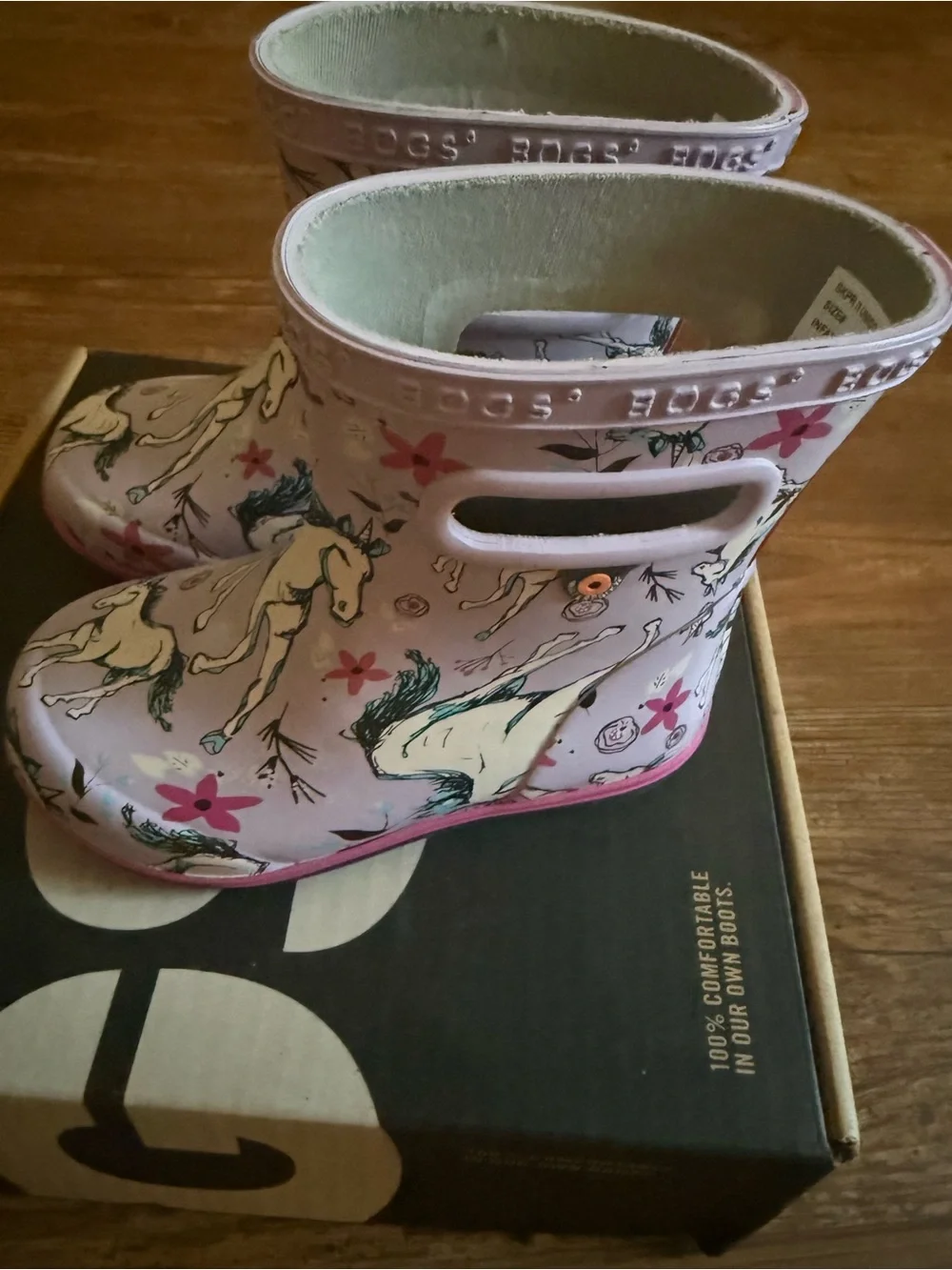 Bogs playful unicorn
