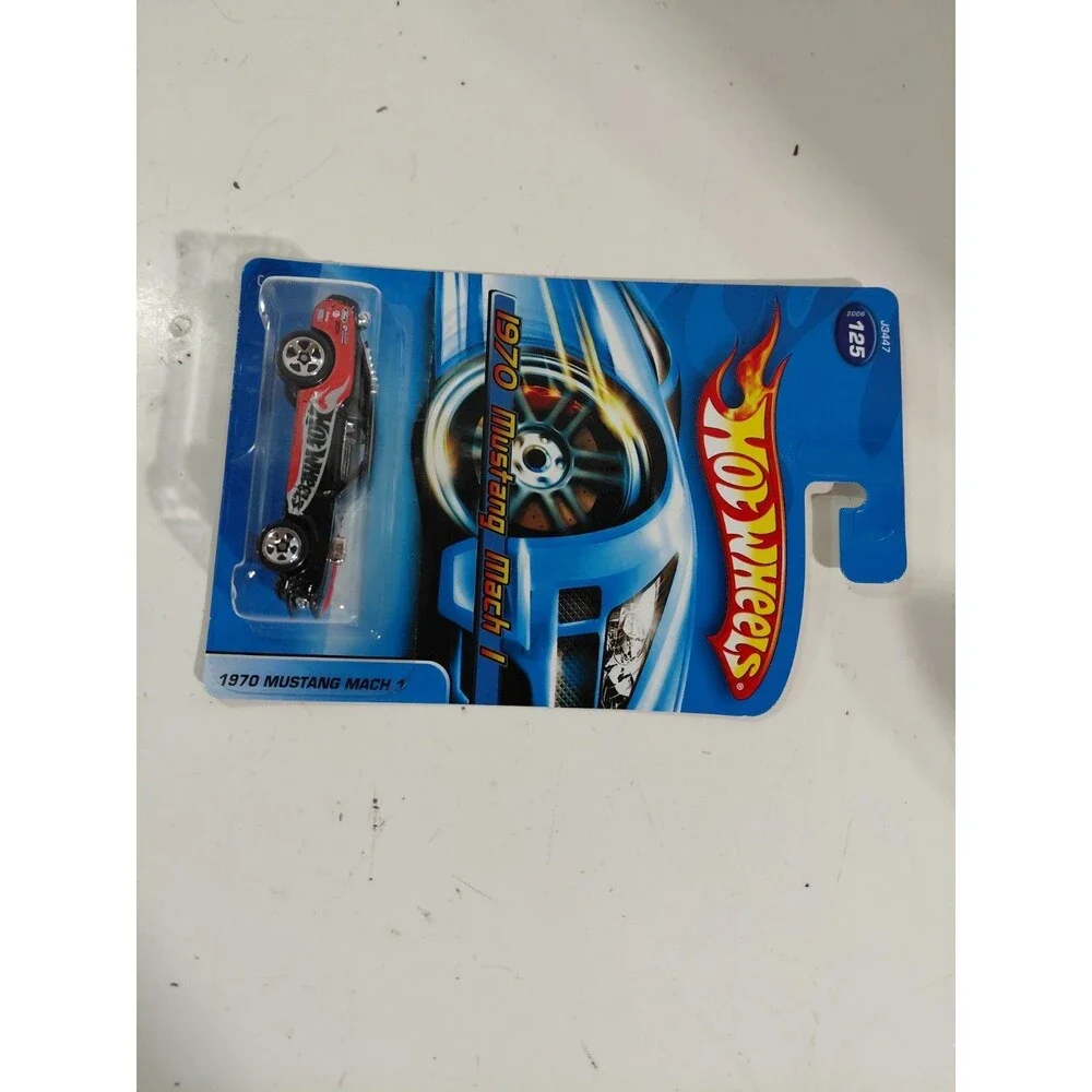 NIP Hot Wheels 2005 Main Line 1:64 Die Cast Ford Mustang Mach 1 Muscle Car