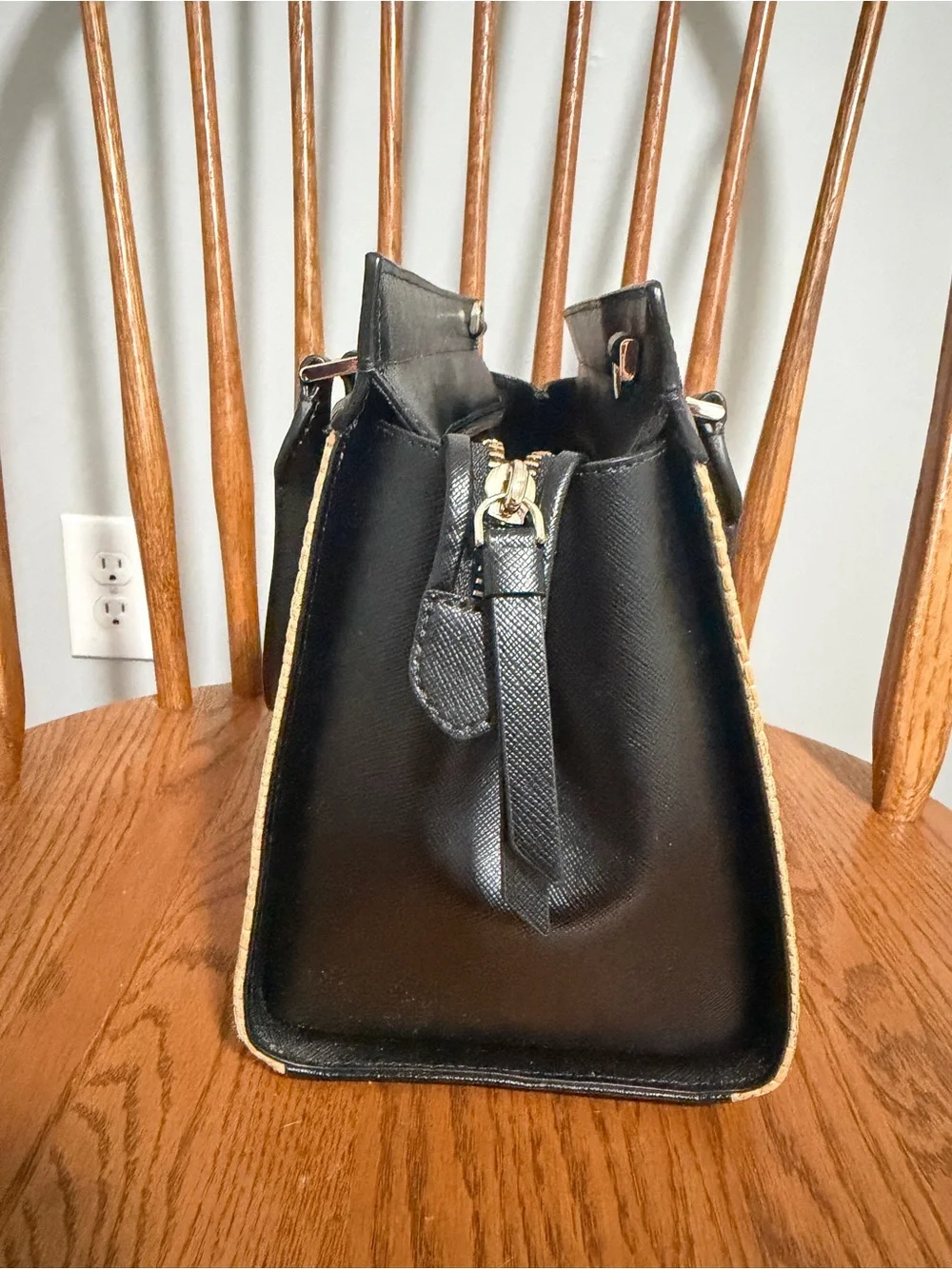 kate spade structured woven