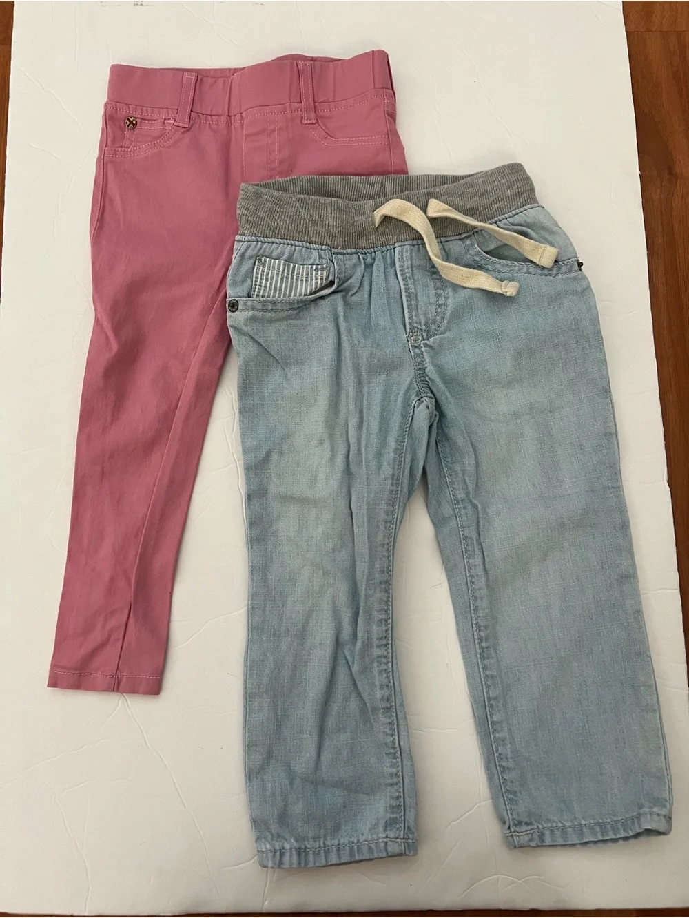 NWOT toddler girls denim jeans: Gap 3y / Hudson 2T (bundle of 2)