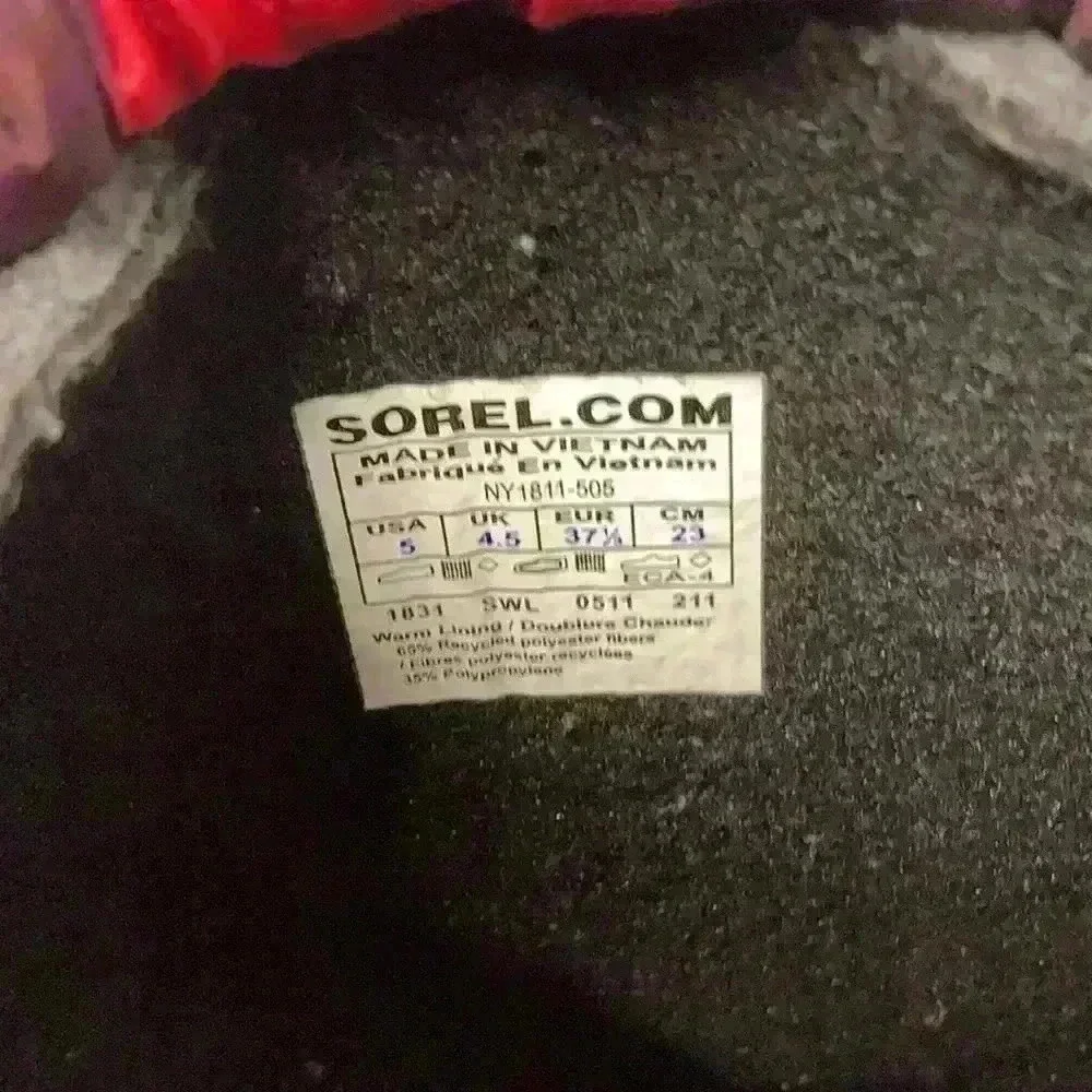 Sorel very good