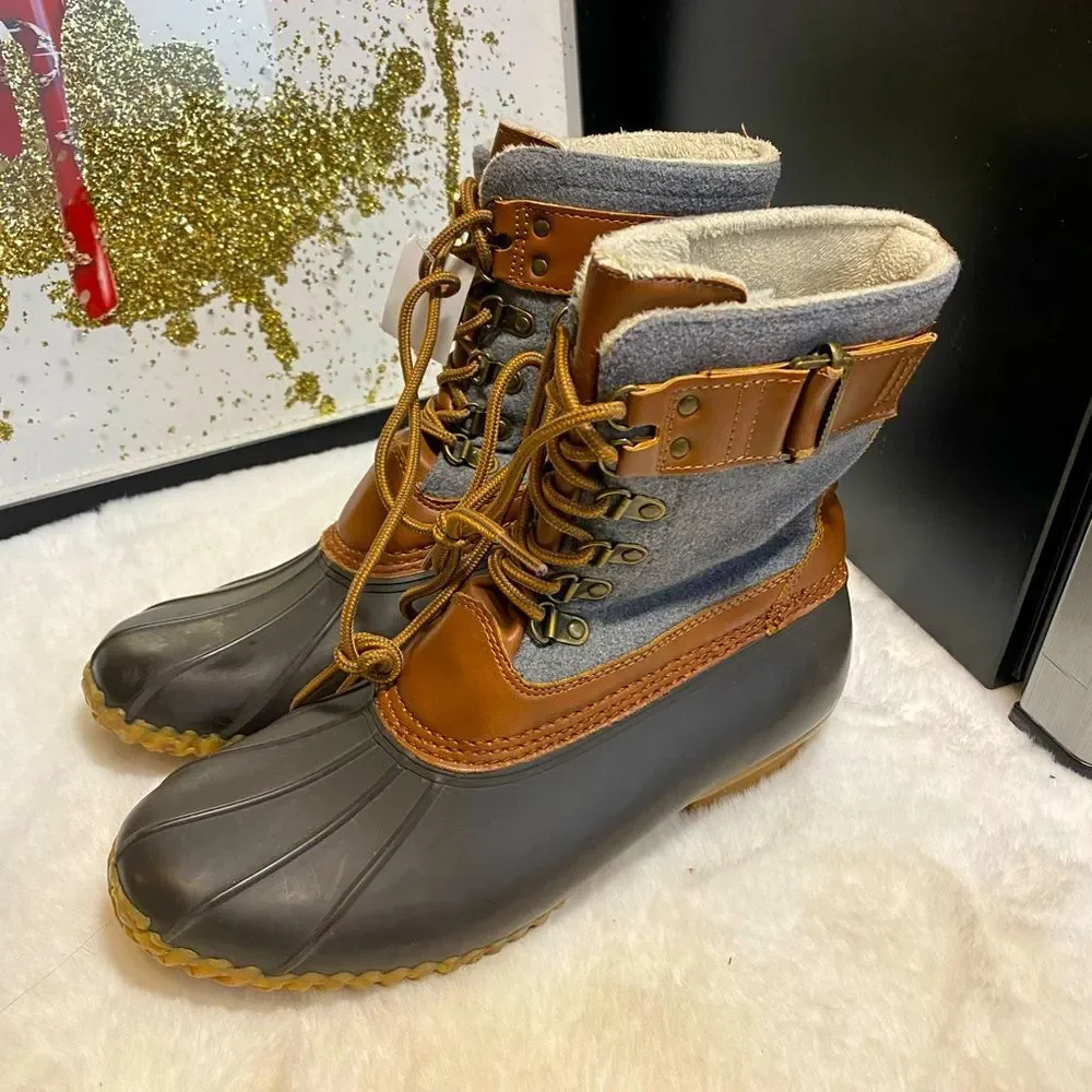 JBU Two-Tone Duck Boots