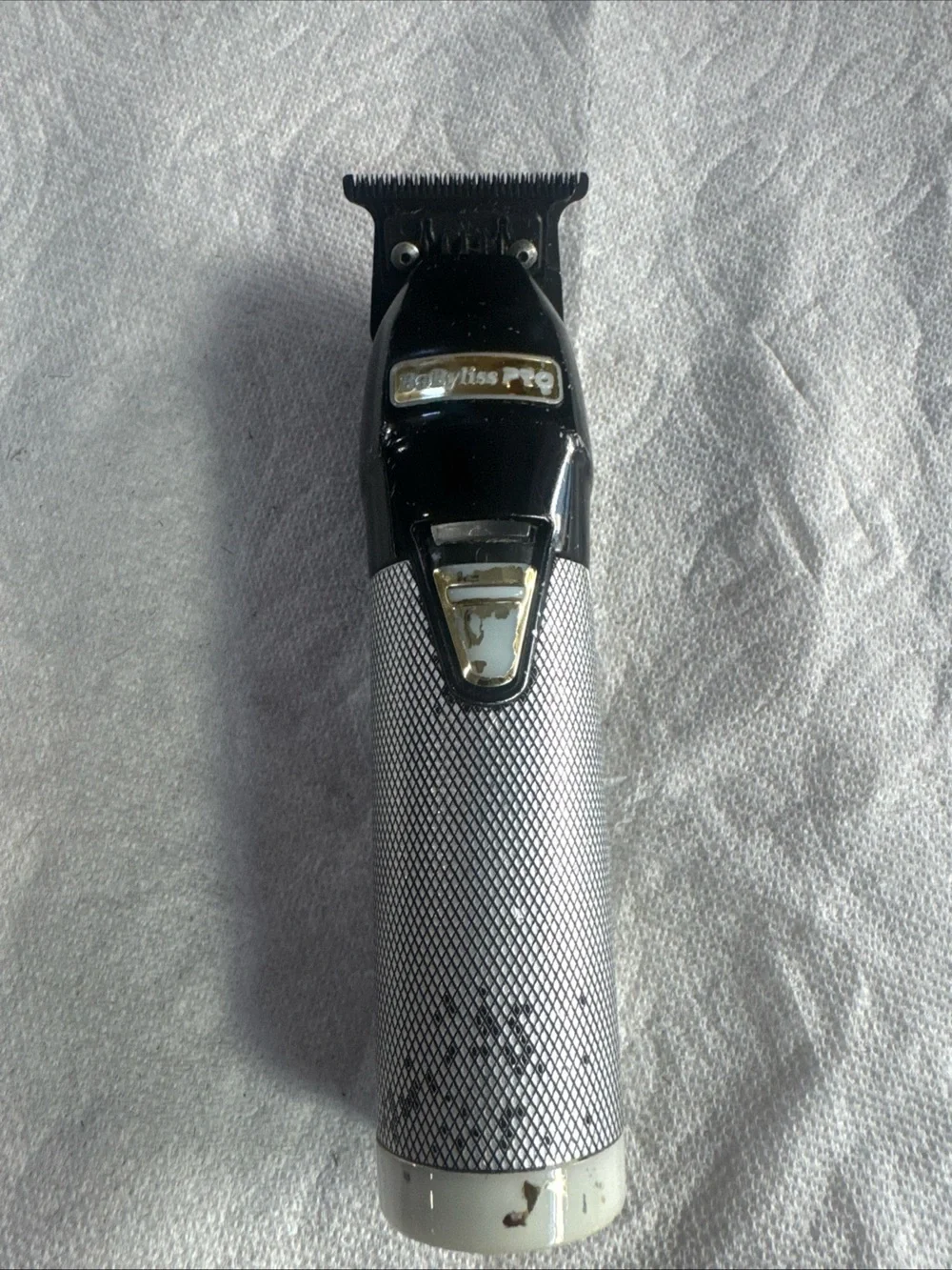 BaByliss PRO Graphite FX707B Metal Cordless Clipper - **Silver Tested**