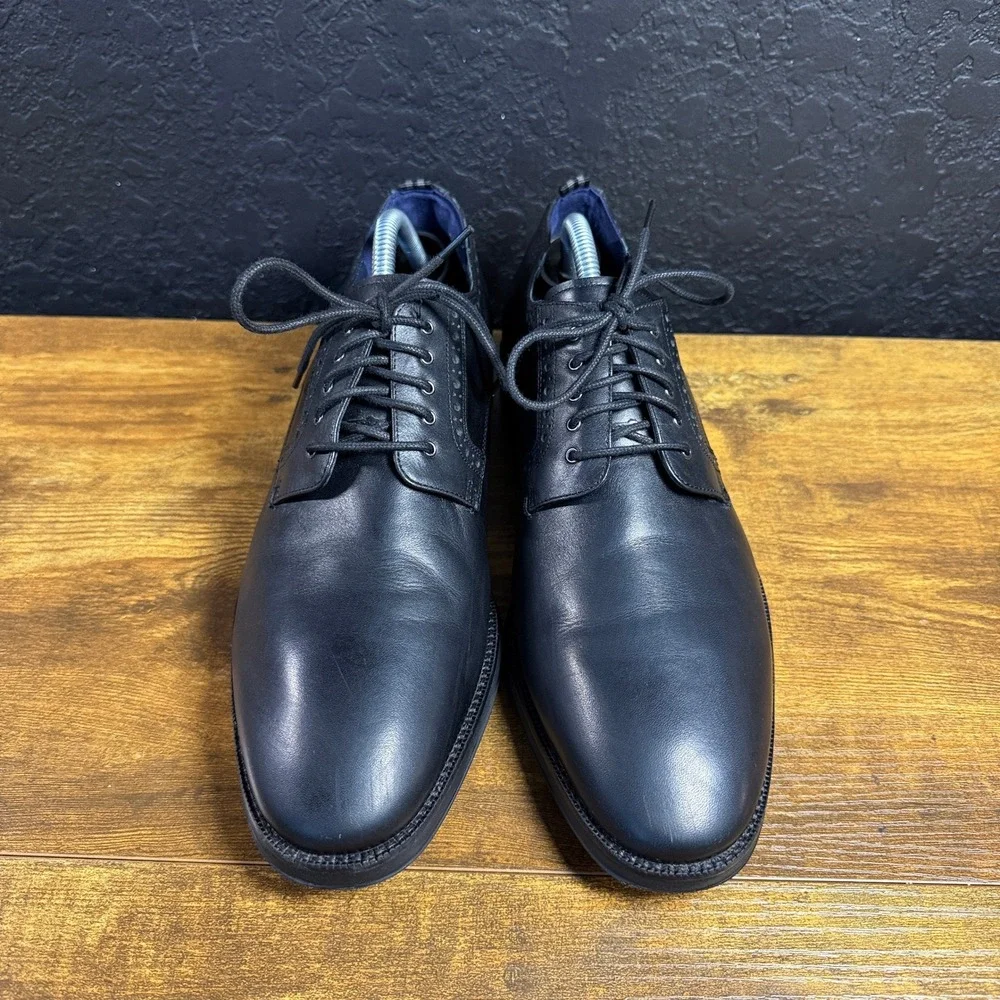 Cole Haan Grand 360 C30627 Black Leather Oxford Dress Shoes Mens 9M