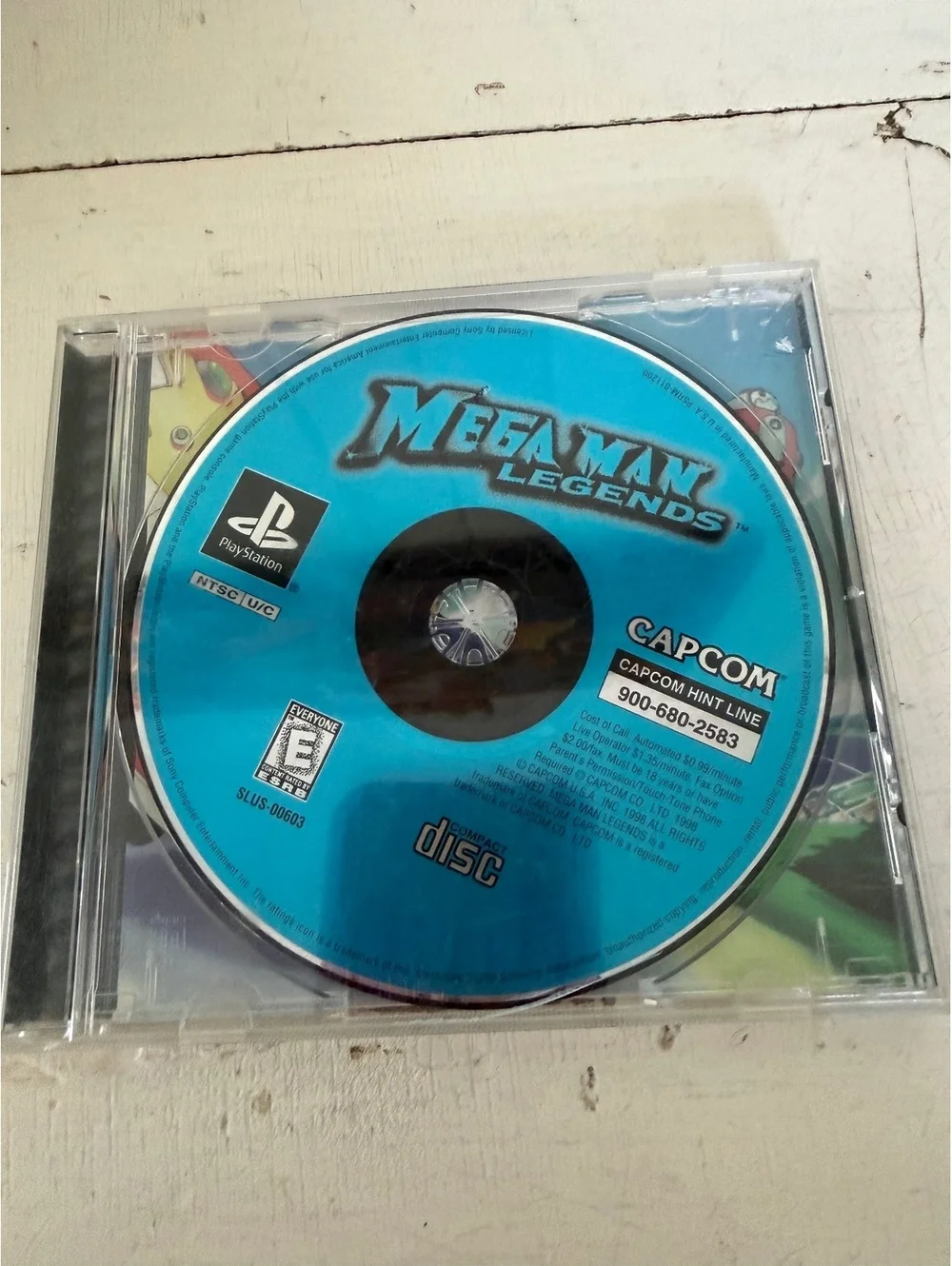 Mega Man Legends PlayStation 1 Game Disc with Case - Classic Action Adventure
