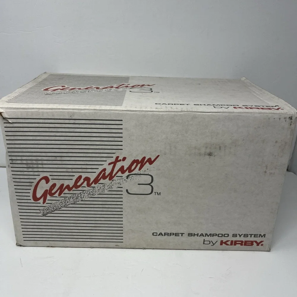 Kirby Gen 3 Carpet Shampoo System Tech Drive Not Complete