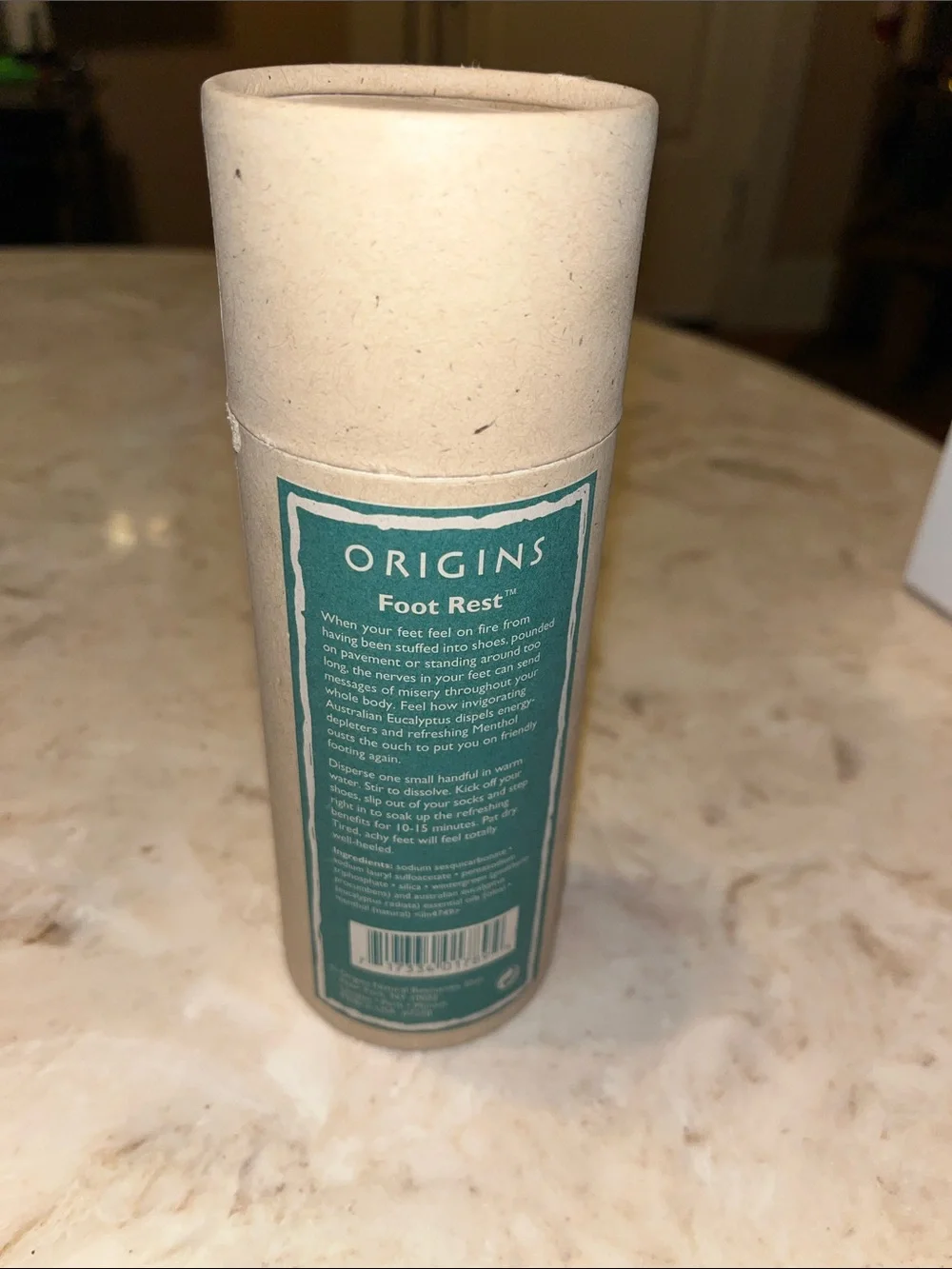 Origins Foot Rest Soothing Foot Soak 7oz container